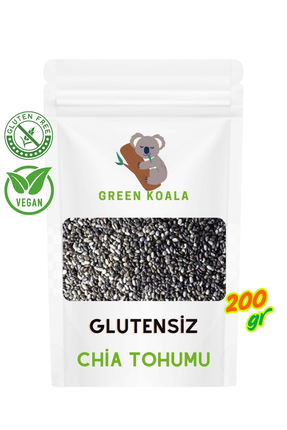 Green Koala Chia Tohumu 200 gr , Organik , Gluten Içermez