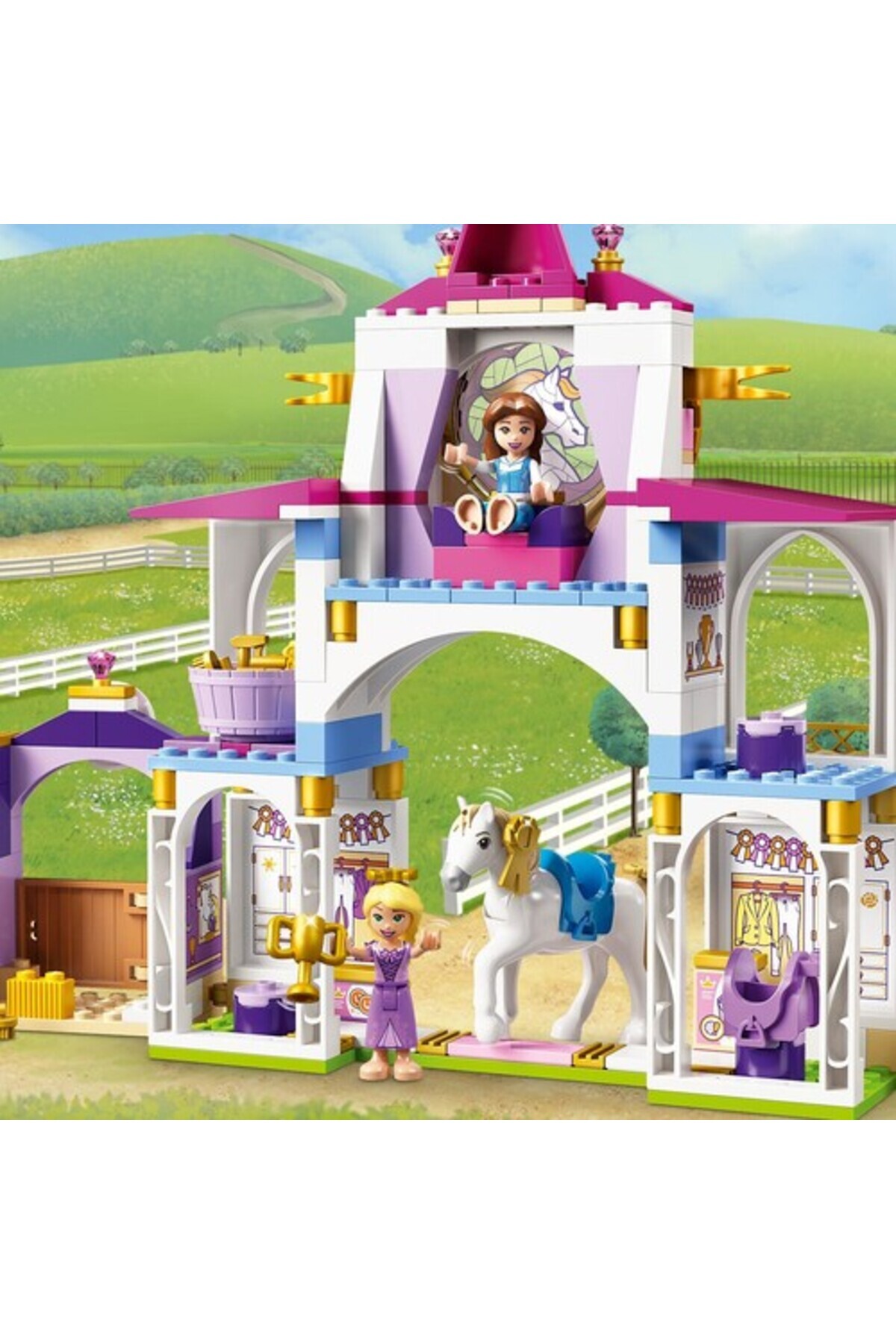 مجموعه ساختنی اصطبل سلطنتی بل و راپونزل دیزنی پرنسس™ ۴۳۱۹۵ (۲۳۹ قطعه)