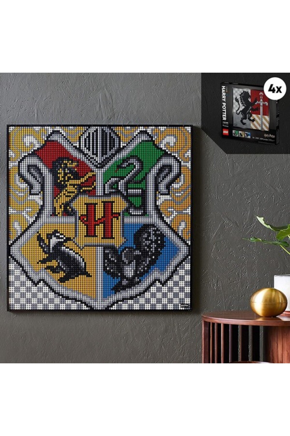 مجموعه ساختنی نشان‌های هاگوارتز™ آرت هری پاتر™ ۳۱۲۰۱ (۴۲۴۹ قطعه)