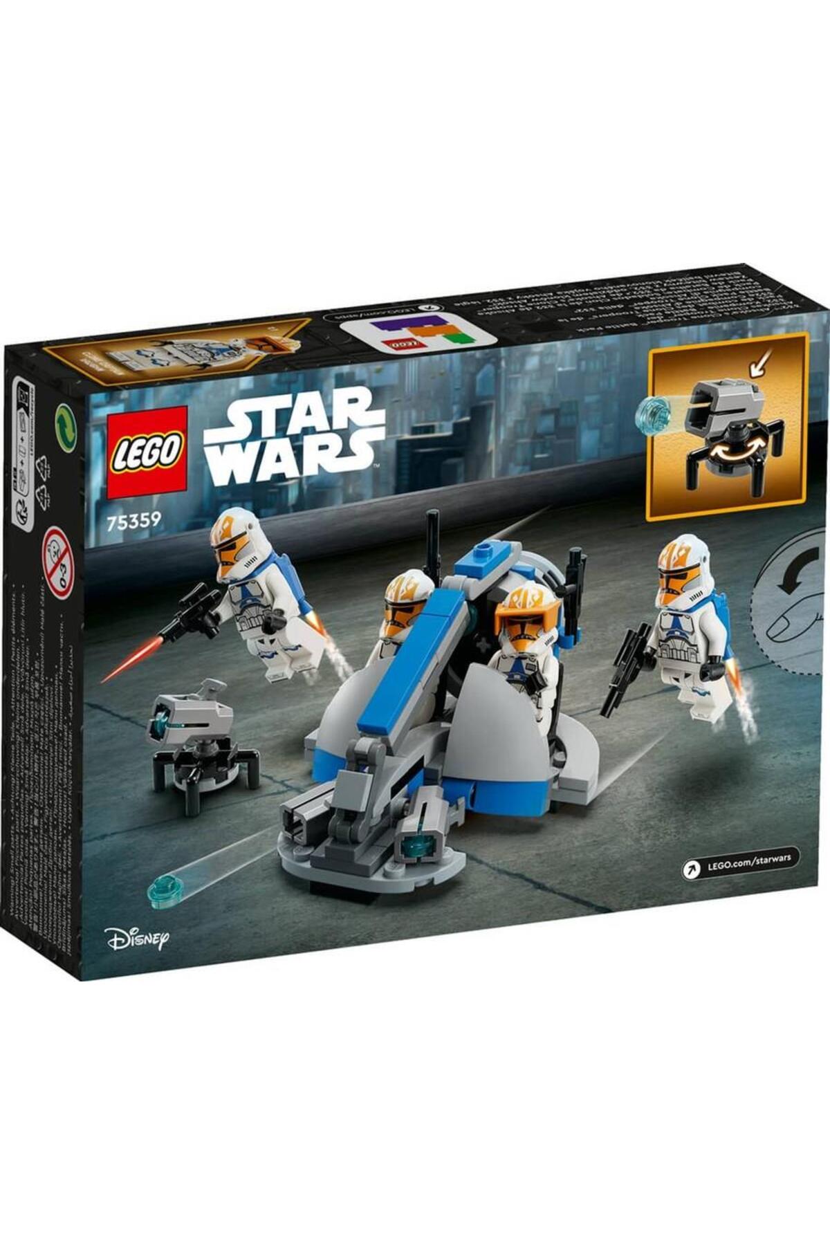 ® جنگ ستارگان™ ۳۳۲. بسته نبرد سربازان شبیهسازیشده آسوکا™ ۷۵۳۵۹ – مجموعه ساختنی (۱۰۸ قطعه)