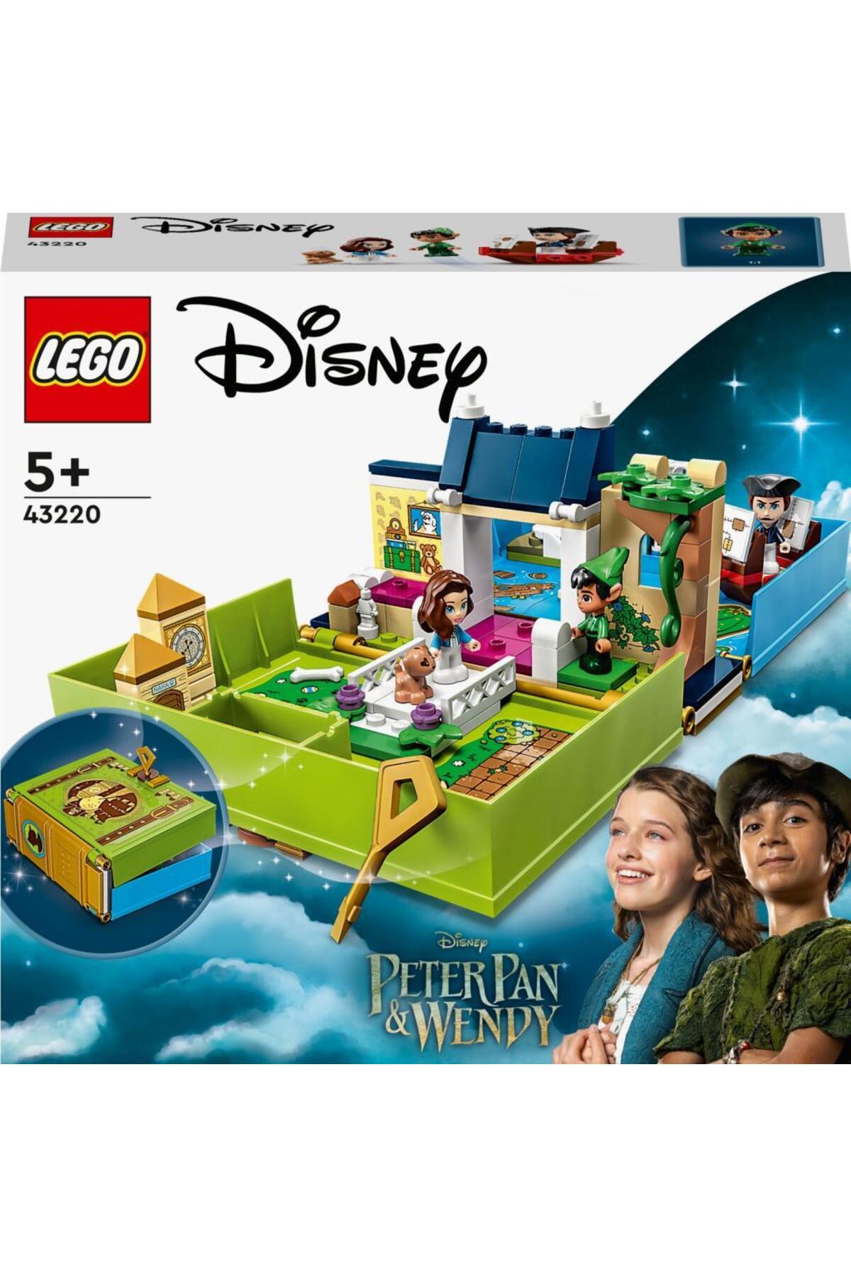 LEGO Disney 43220 Peter Pan and Wendy's Storybook Adventure