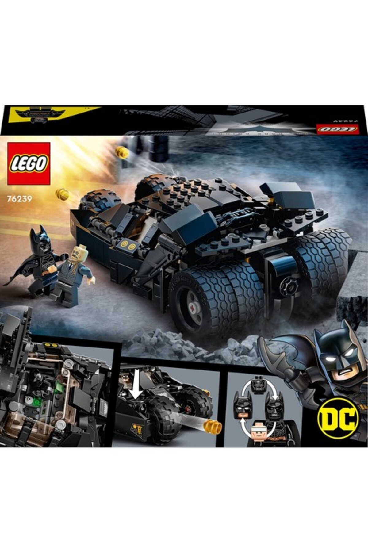 سوپر هیروز ۷۶۲۳۹ بت‌موبیل تامبلر: رویارویی با کرکس