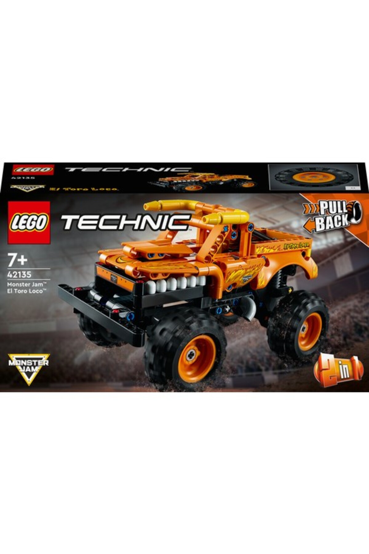 LEGO Technic 42135 Monster Jam El Toro Loco fotoğrafı 3 (önizleme)