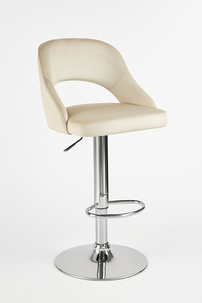 HAUSEBOX Sydney Silinebilir Babyface Kumaş - Amortisörlü Bar Sandalyesi (BEJ/...