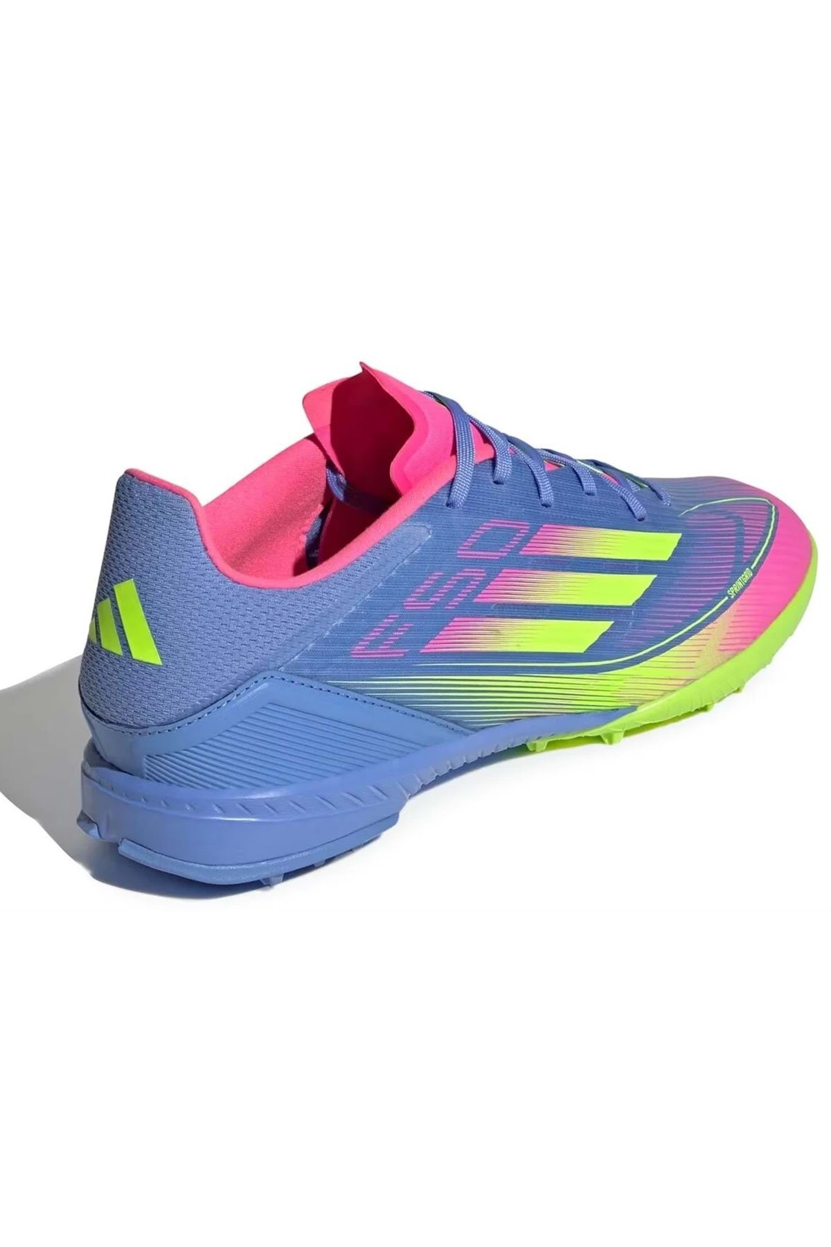 adidas F50 League TF IE1231-IE1230 Comfort Taban Erkek Halısaha Ayakkabısı MAVİ görsel 4