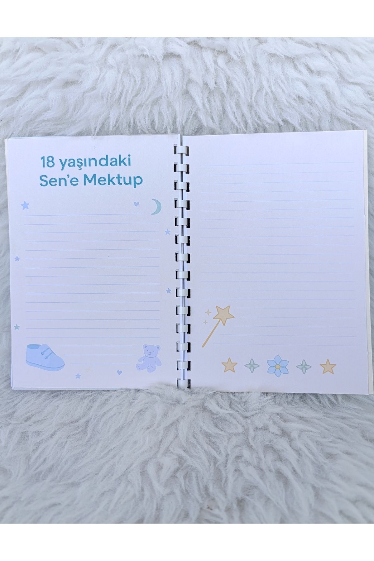 Merve ÖZTÜRK Anne Bebek Günlüğü Anne Bebek Ajandası Bebek Anı Defteri fotoğrafı 7 (önizleme)