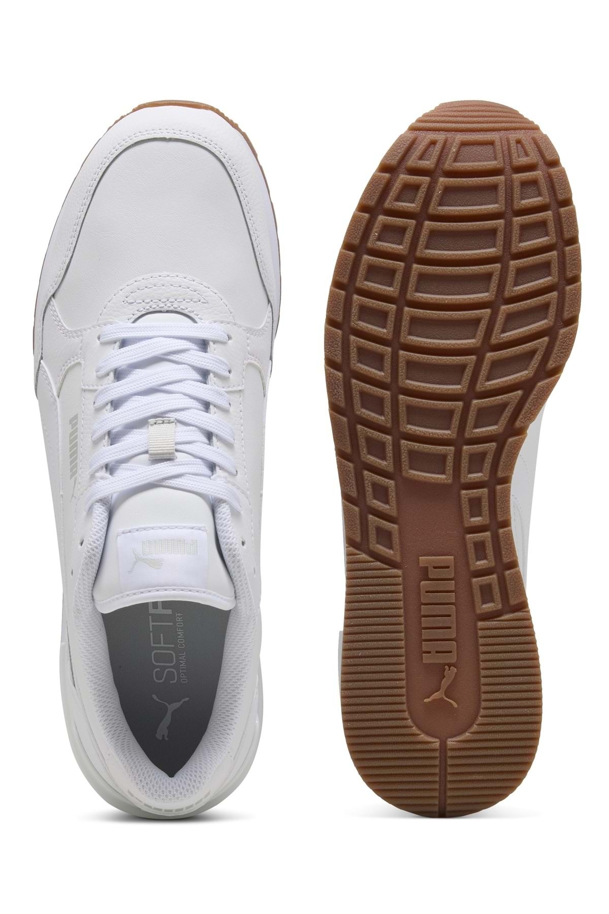 Puma ST Runner v4 L 399068 Erkek Spor Ayakkabı BEYAZ görsel 6