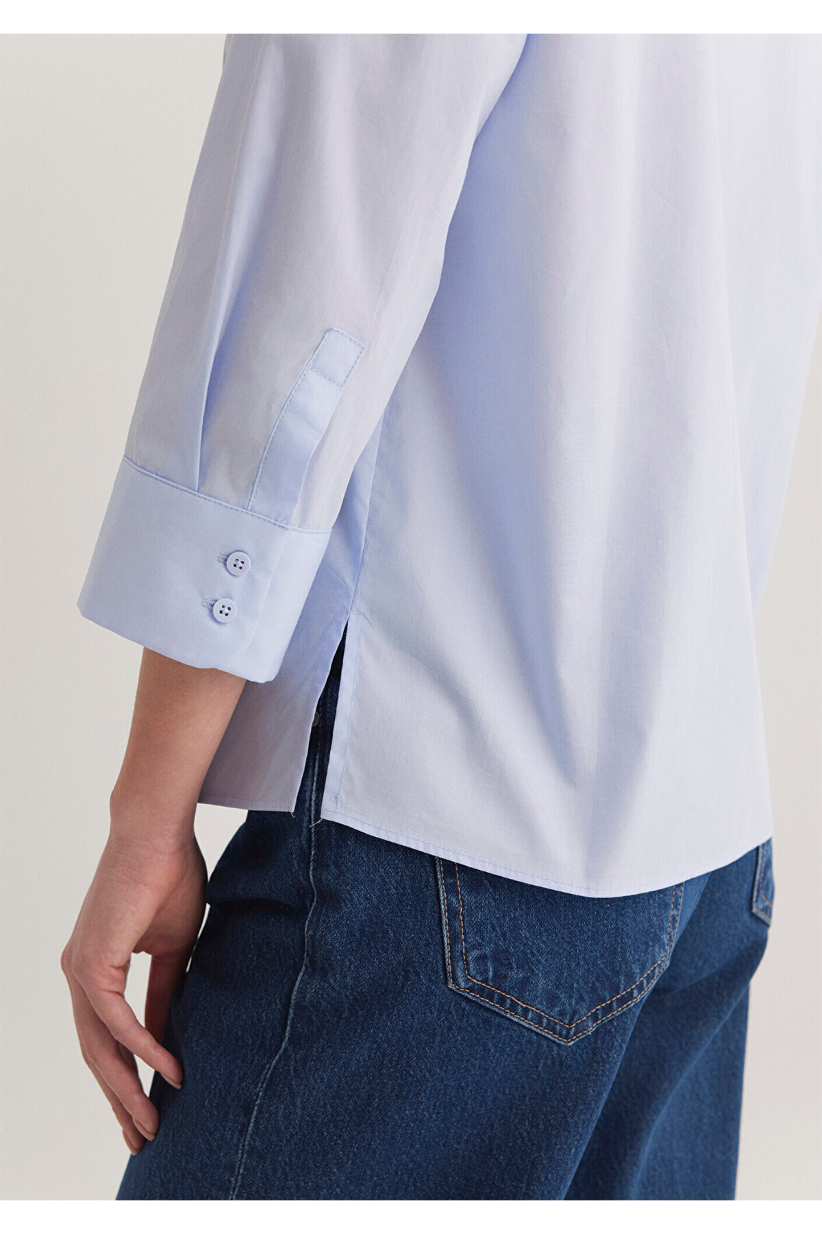 Gömlek Regular Fit / Normal Kesim 1211020-86987 — آبی — تصویر 7 از 8