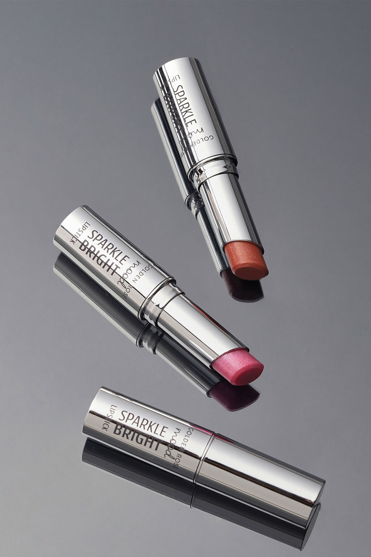 Mood Sparkle Bright Lipstick - 153 Pink Glitz - Işıltılı&Parlak Bitişli Pembe Ruj — صورتی SPL_1 — تصویر 5 از 6