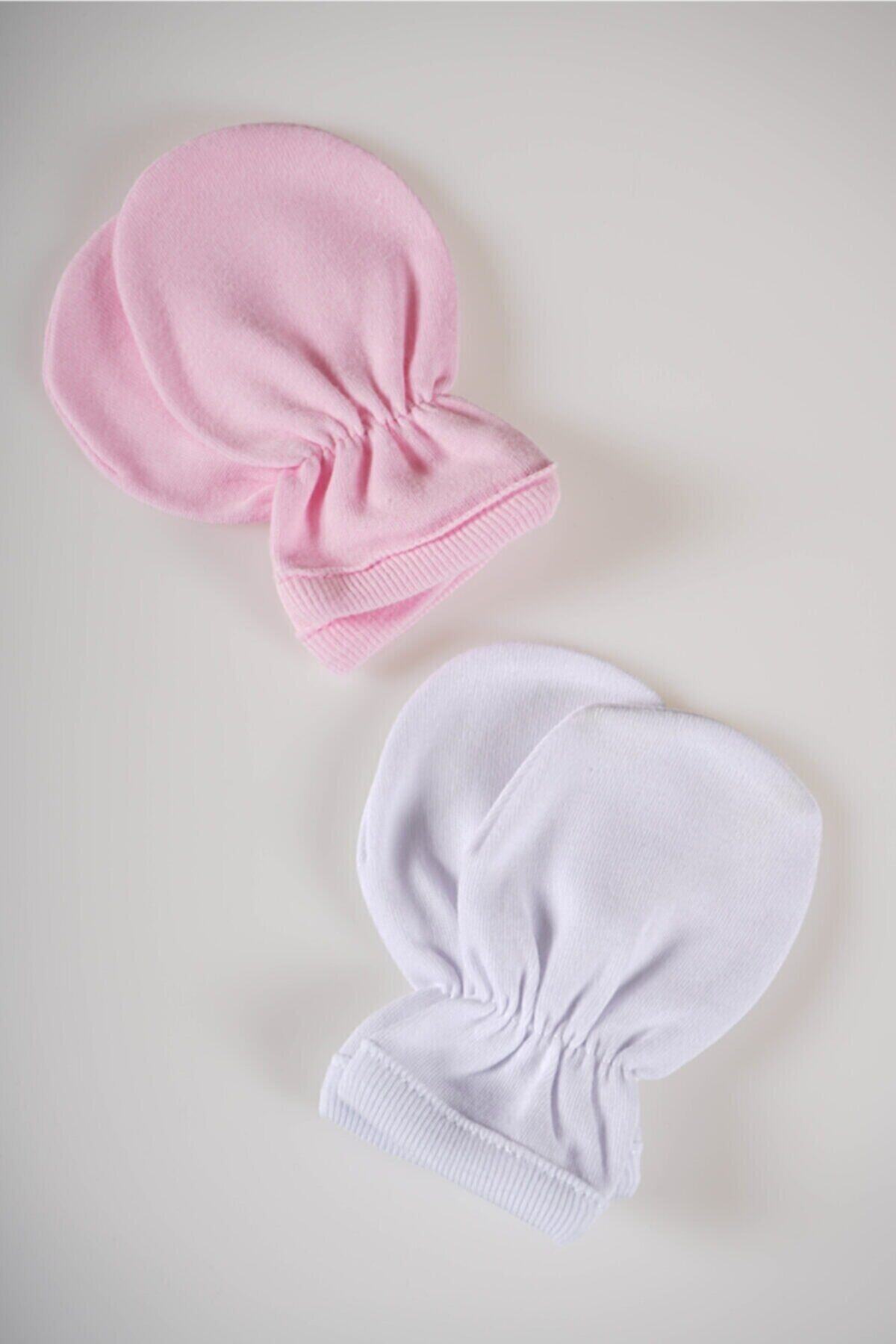 Baby Bakkal Eni Doğan 2li Bebek Penye Tırnak Eldiveni fotoğrafı 2 (önizleme)