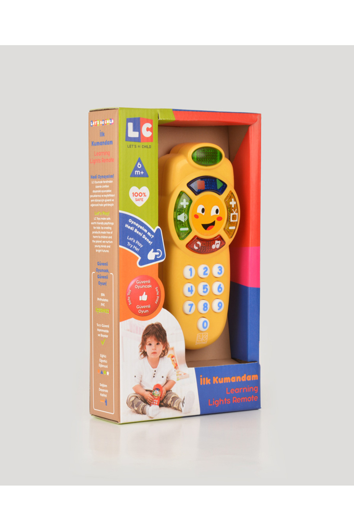 let's be child Eğitici Sarı İlk Kumandam fotoğrafı 6 (önizleme)