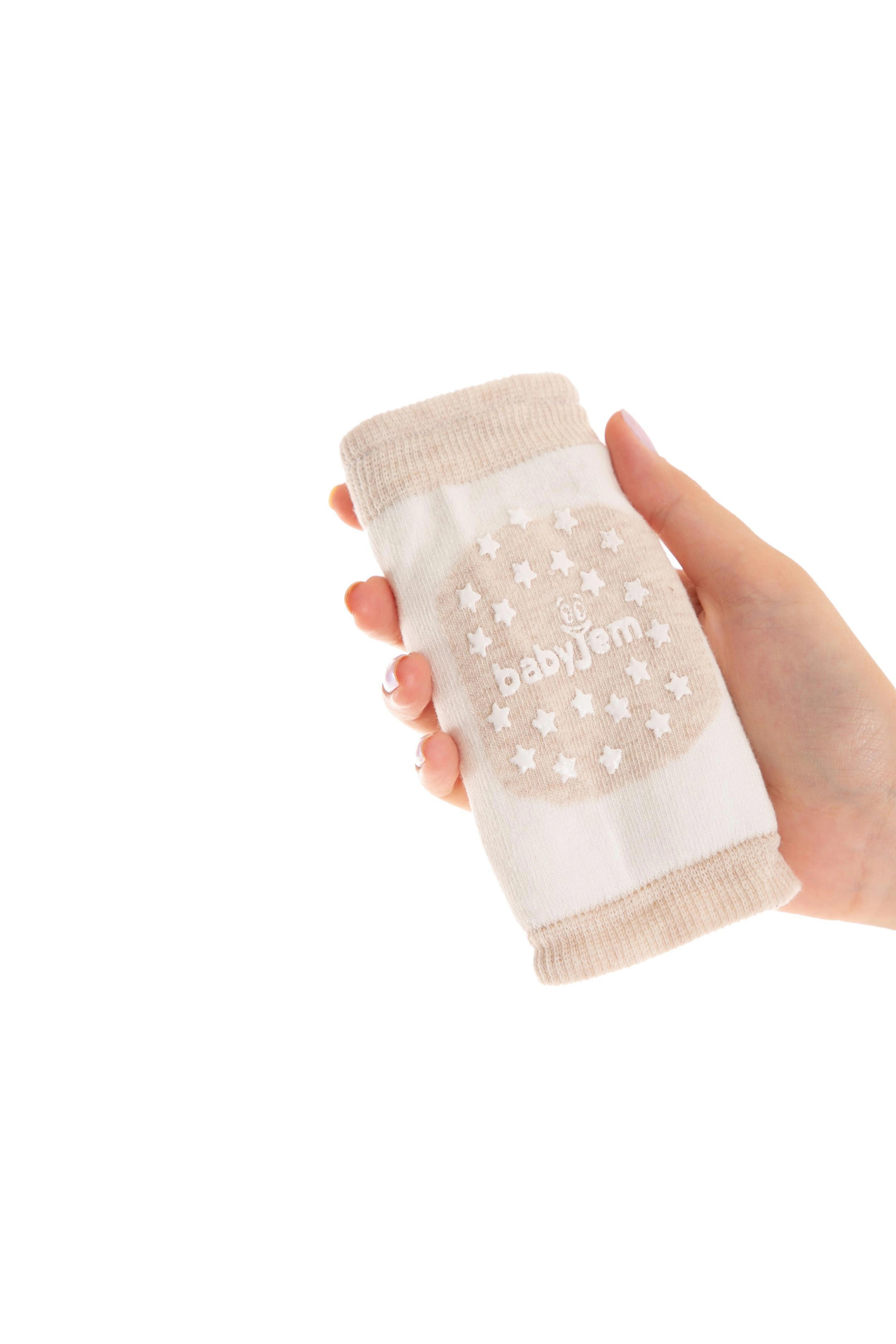 Babyjem Örgü Emekleme Dizliği Bej fotoğrafı 3 (önizleme)