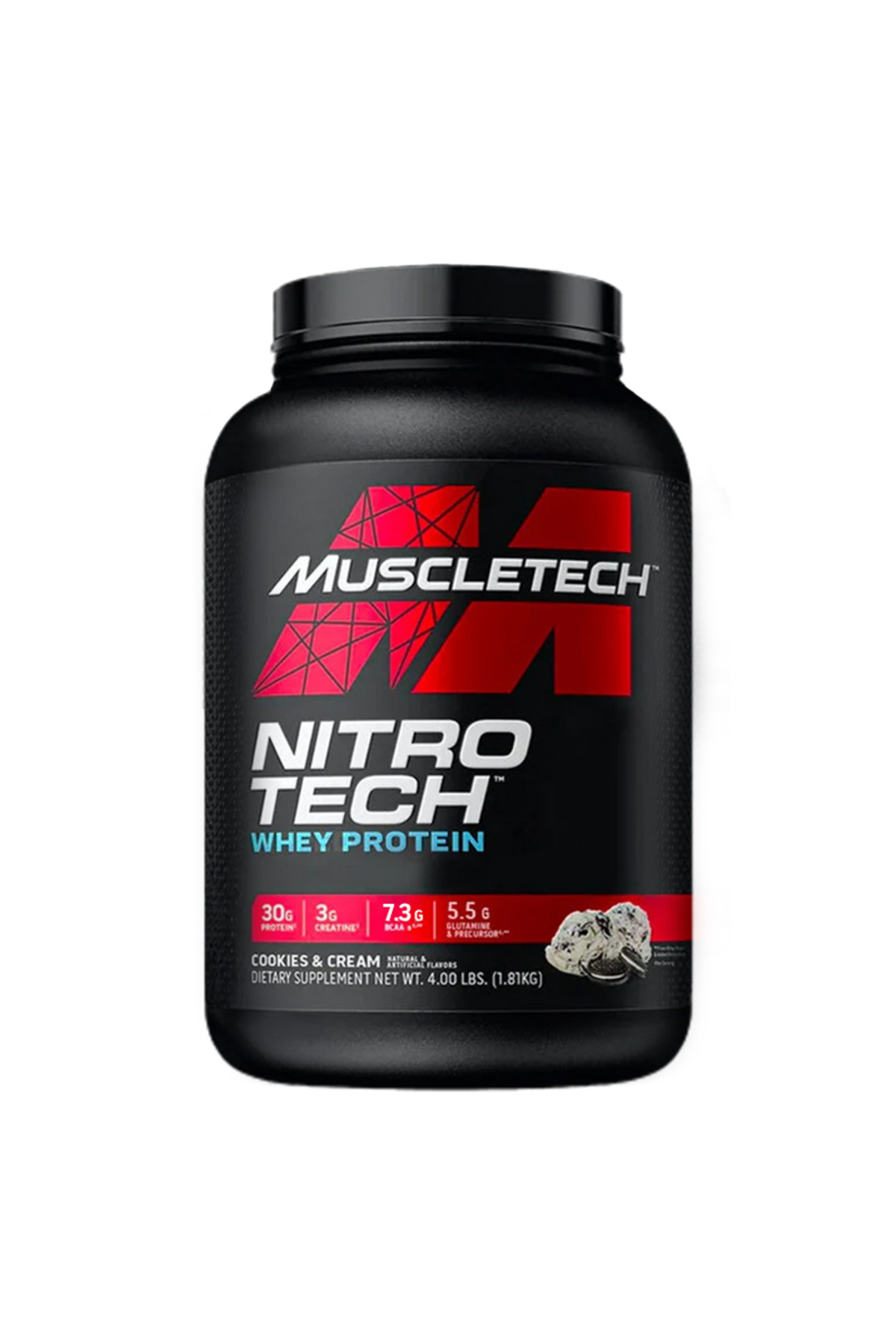 MUSCLETECH Nitro-Tech Whey Protein 1814 Gr - Kurabiye