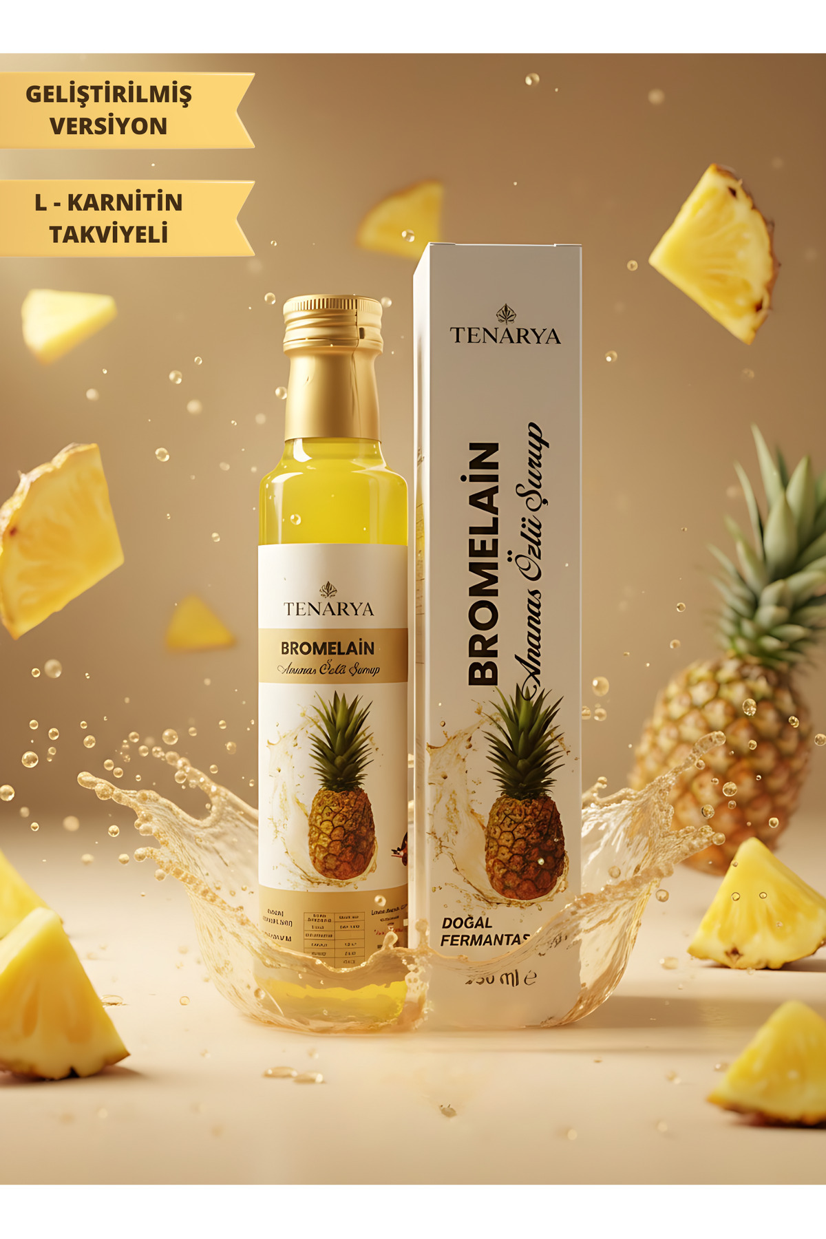 tenarya Bromelain Ananas İçeren Detox Şurubu