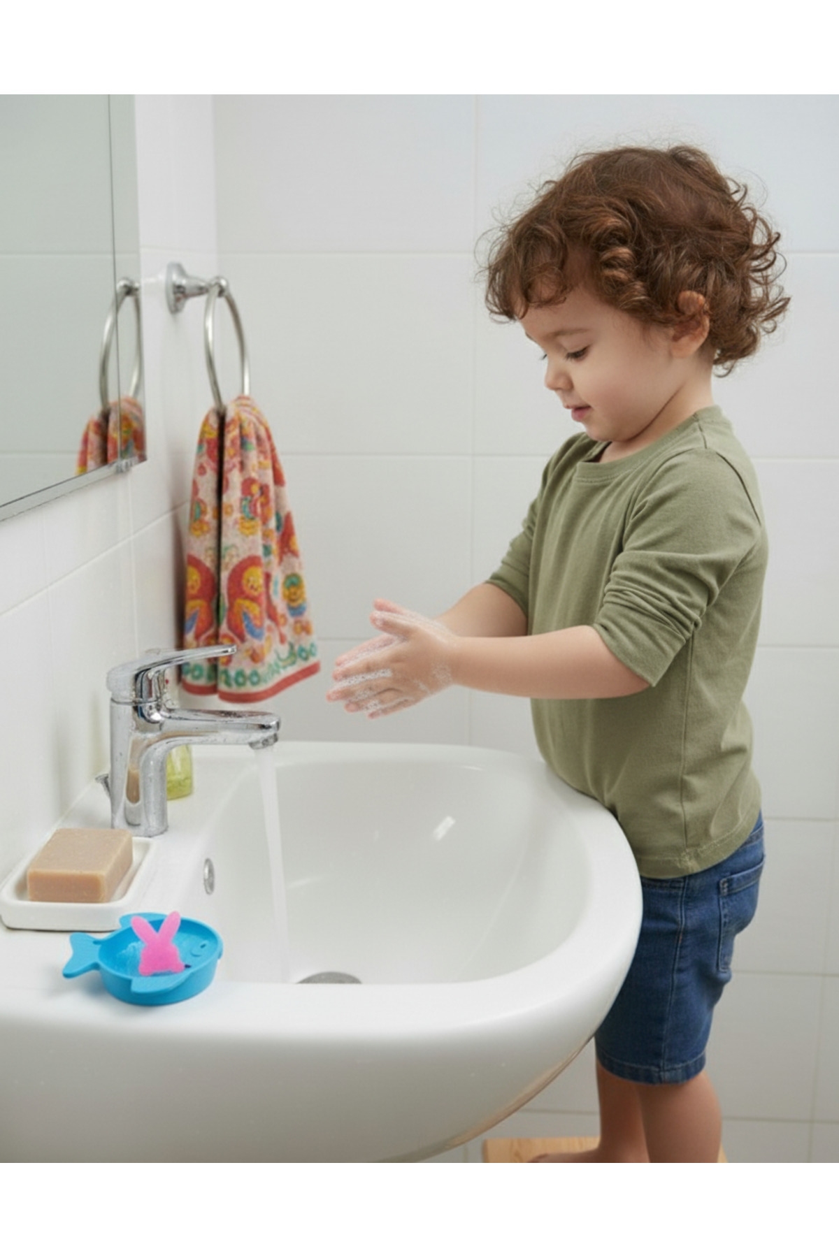 seyora Çocuklar İçin Minik Tavşan Figürlü El Yıkama Sabunu Limon Kokulu 15 adet fotoğrafı 3 (önizleme)
