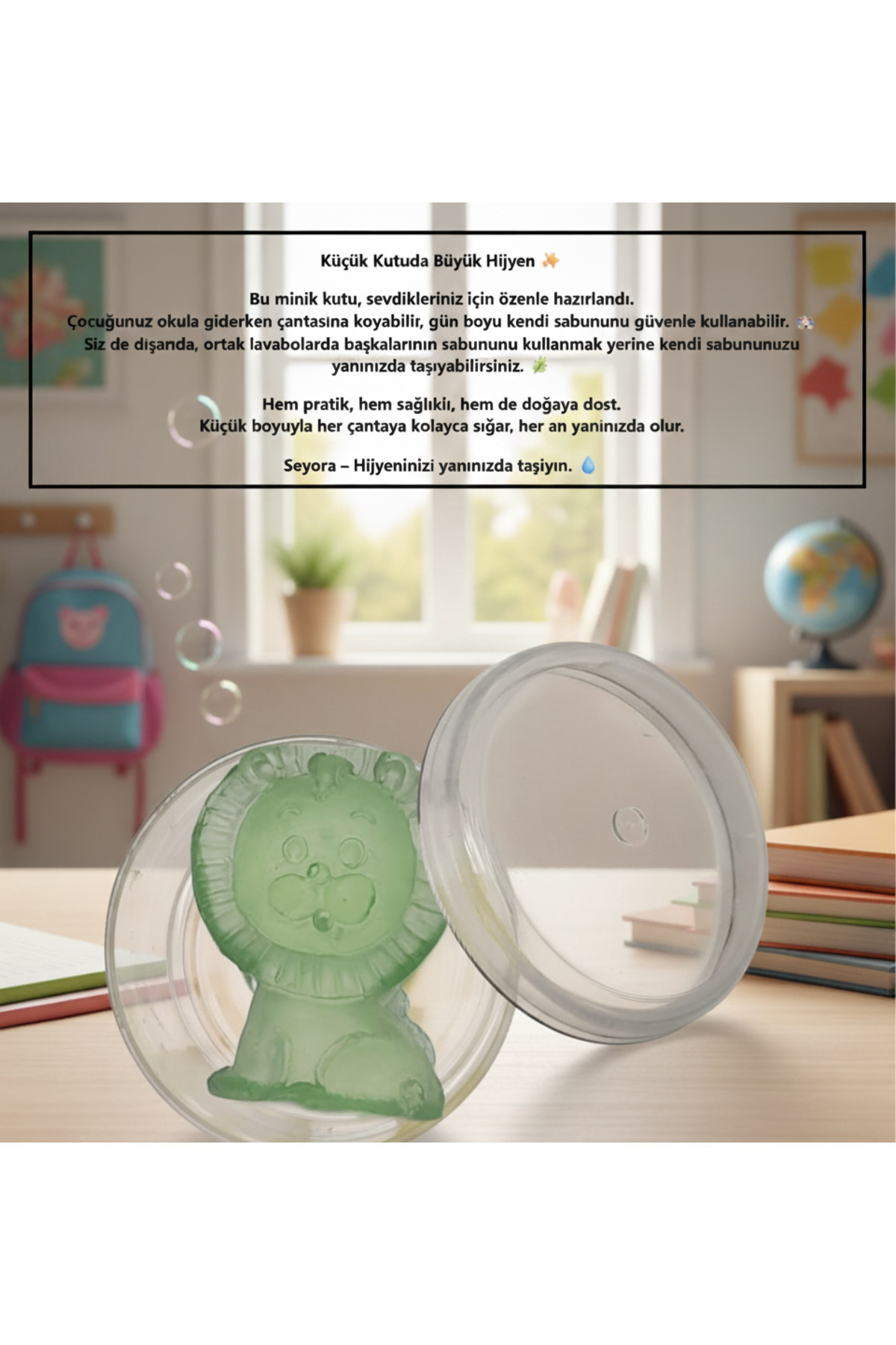 seyora Çocuklar İçin Minik Hayvan Figürlü El Yıkama Sabunu Limon Kokulu 20 adet fotoğrafı 5 (önizleme)