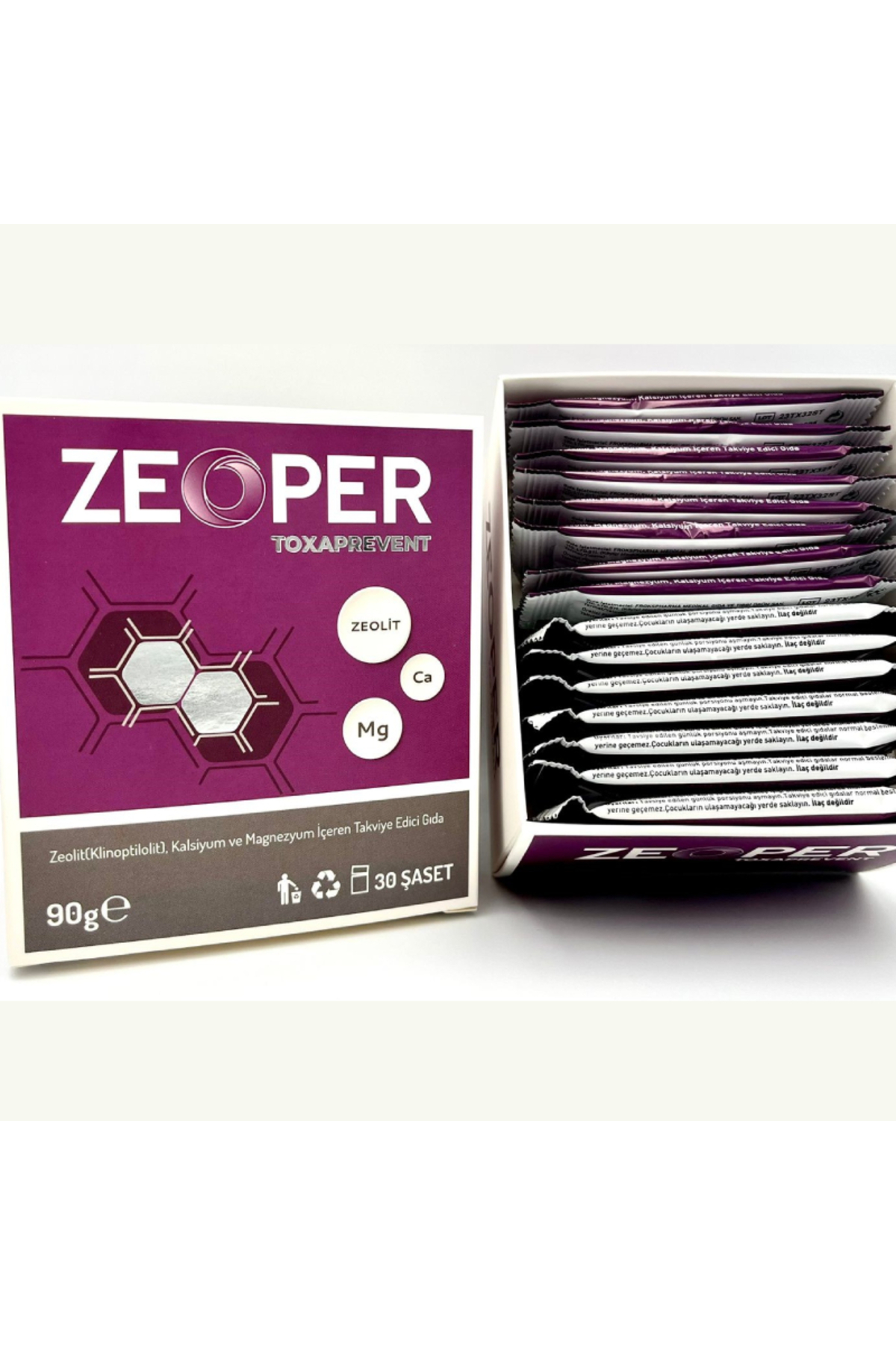 Froximun Zeoper Toxaprevent Plus Detoksin Tozu Detox 60 Lı Saşe