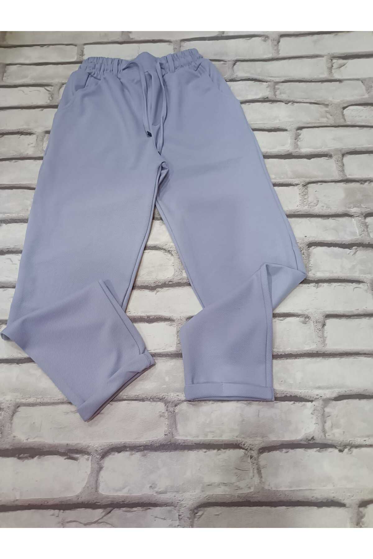 ÇOCUK PANTOLON BEL LASTİKLİ ESNEK RELAX JOGGER KUMAŞ ÜTÜ İSTEMEZ OKUL GÜNLÜK RAHAT...