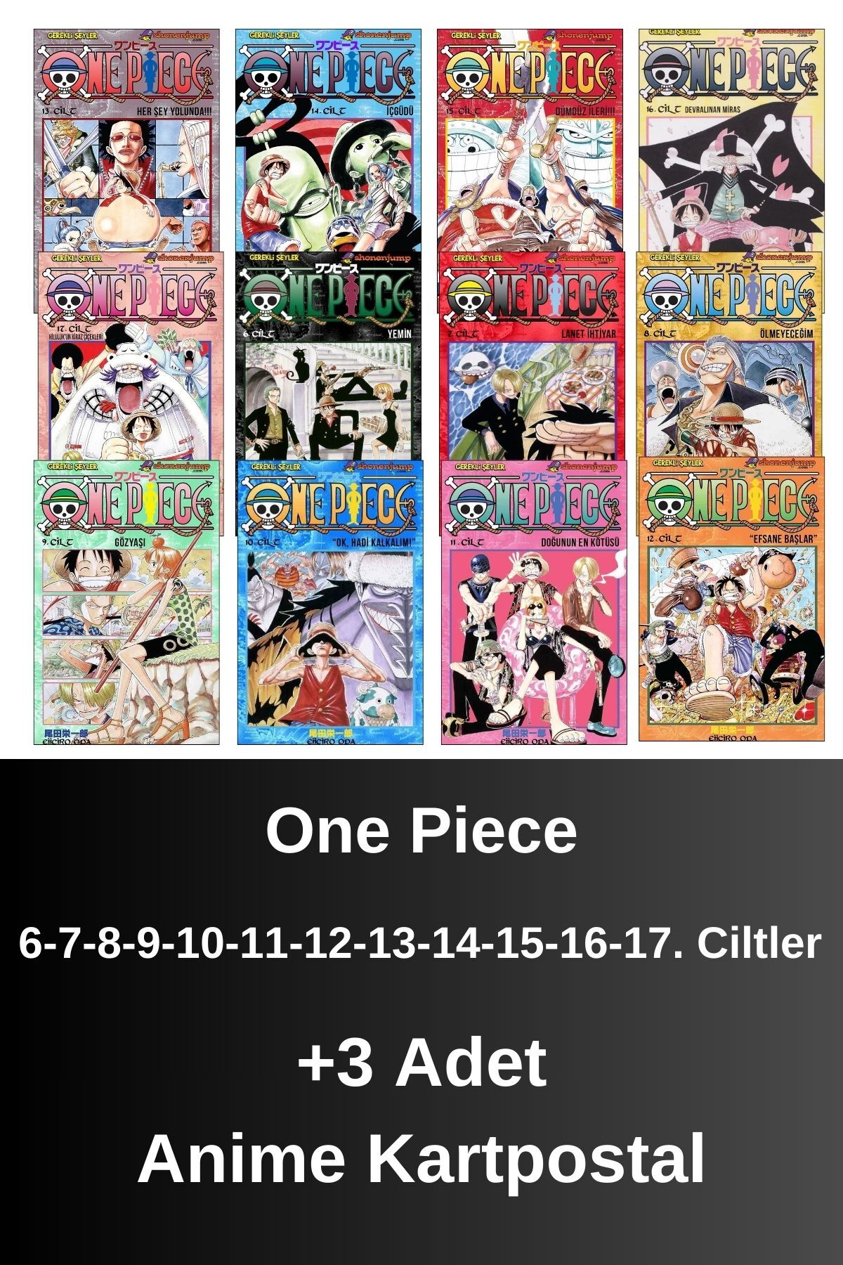 Gerekli Şeyler Yayıncılık One Piece 6-7-8-9-10-11-12-13-14-15-16