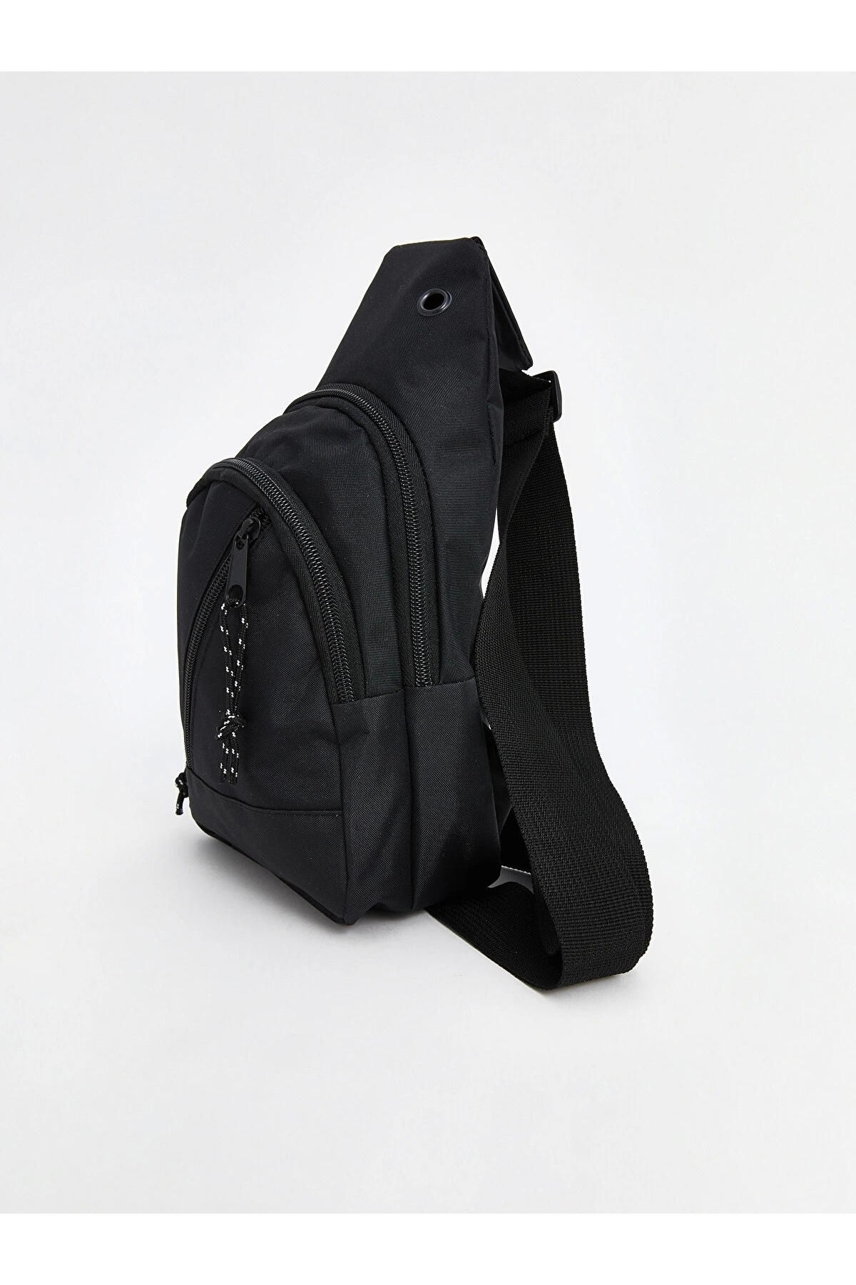 LC Waikiki LCW ACCESSORIES Siyah Fermuarlı Erkek Göğüs Çantası görsel 2