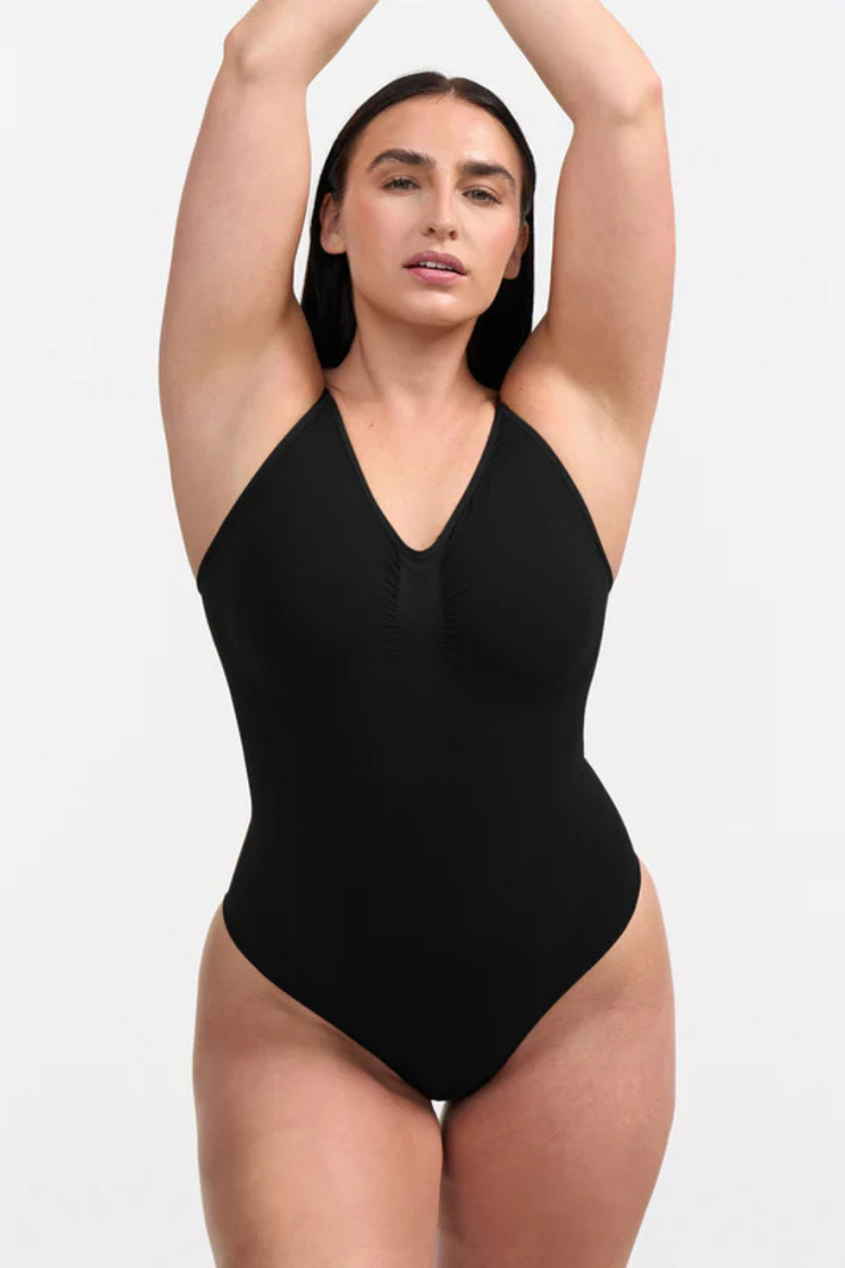Women's Mamey Model Seamless Snap Fastener Bodysuit Corset – Waist , Body Shaper