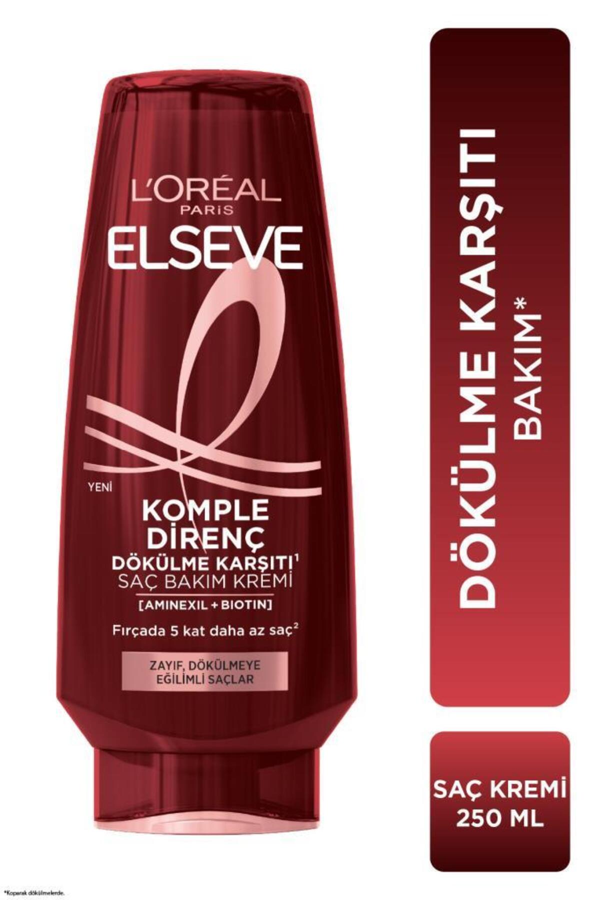 2'li Komple Direnç Dökülme Karşıtı Saç Bakım Kremi 250 ml — PKTELSVKMPLDRNCASHIKI — تصویر 2 از 8