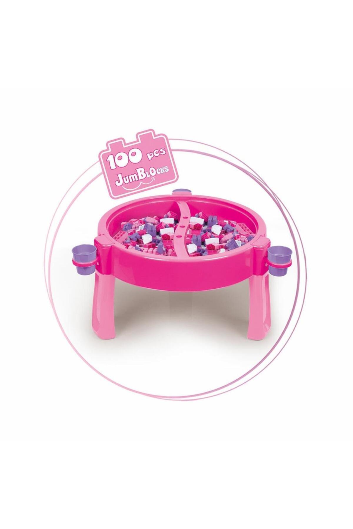 NW NessiWorld 2572 UNICORN 100 PCS BLOKLU AKTIVITE MASASI MONTAJ fotoğrafı 3 (önizleme)