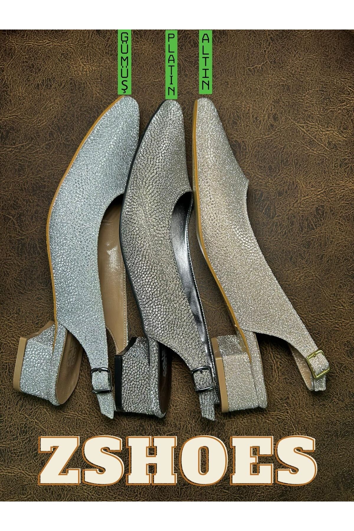 ZSHOES  Kadın Arkası Ayarlanabilir Rahat Kalıp Hafif Topklu Ayakkabı (Özel Büyük Numara Dahil 41/42) - Görsel 8