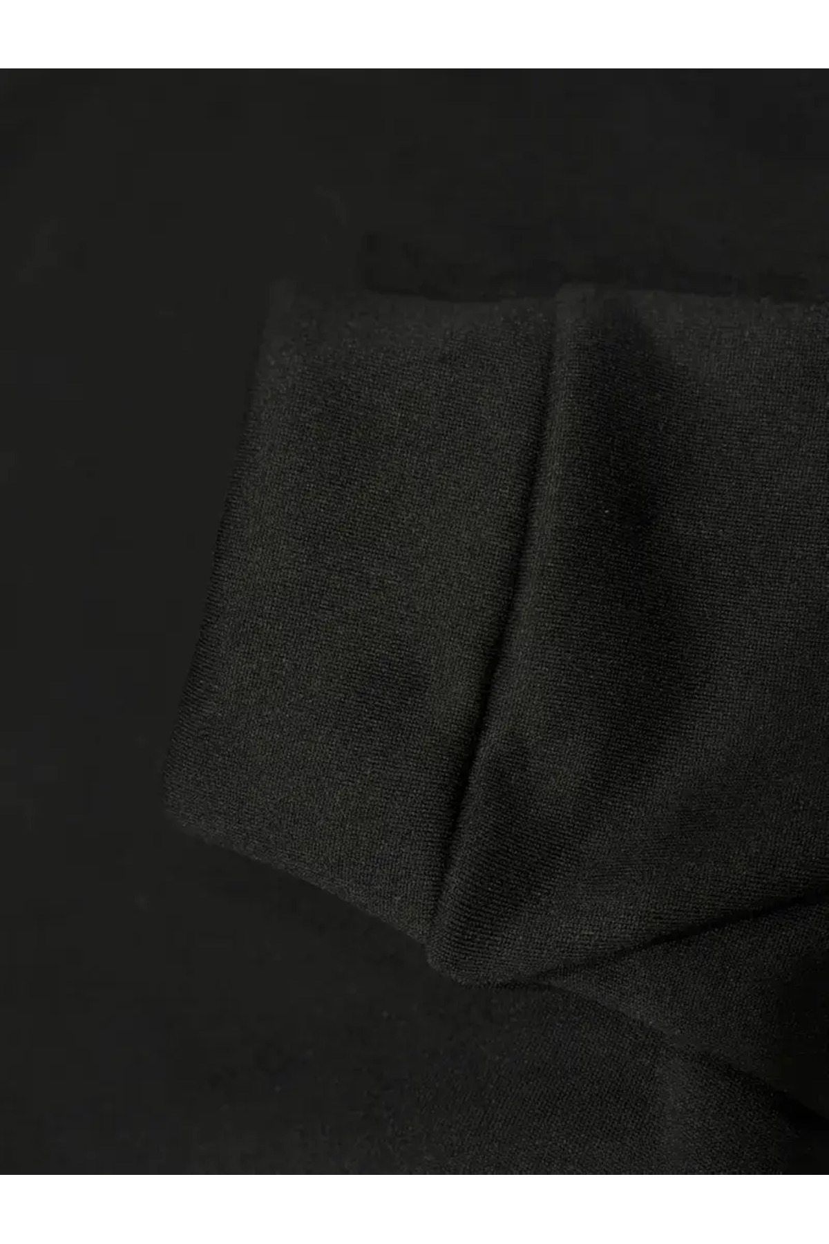 LAND MODA Kar Maskeli Ninja Unisex Sweatshirt Hırka 2iplik kalın polar görsel 3
