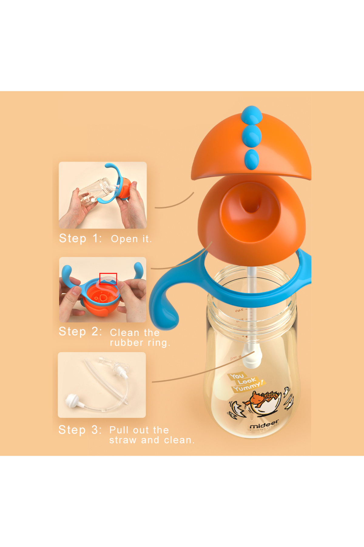 لیوان آموزشی – آبی (۲۶۰ میلیلیتر)