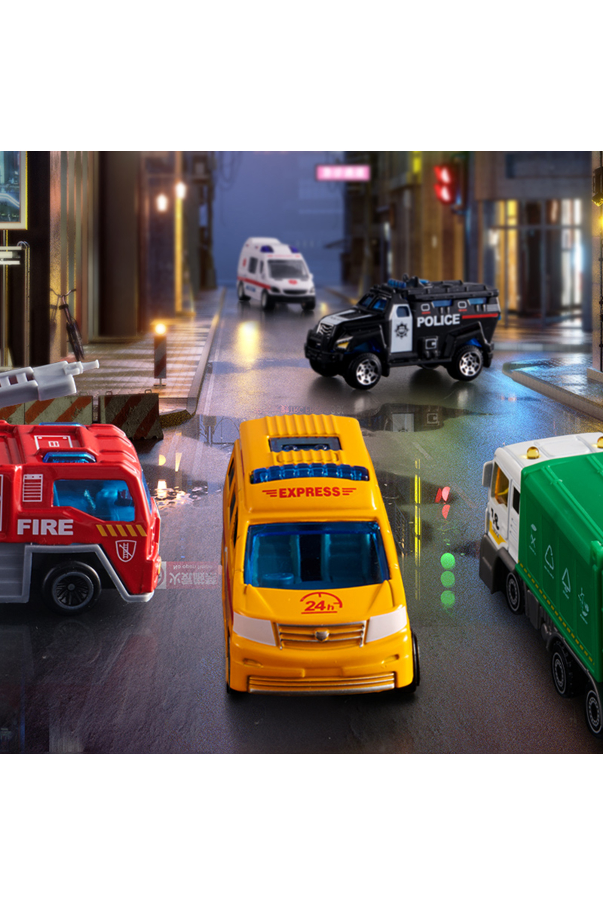 مجموعه وسایل نقلیه آلیاژ سیتی - ۱۰ عددی