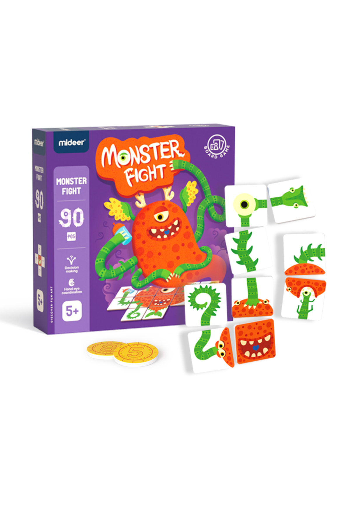 بازی رومیزی مبارزه هیولاها