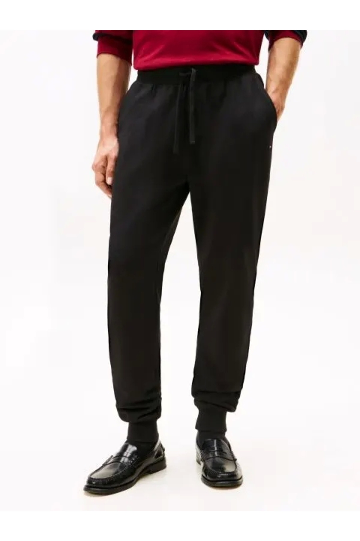 شلوار اسپورت مردانه راسته فاق نرمال | تامی هیلفیگر Tommy Hilfiger MW0MW37236 - تصویر 4