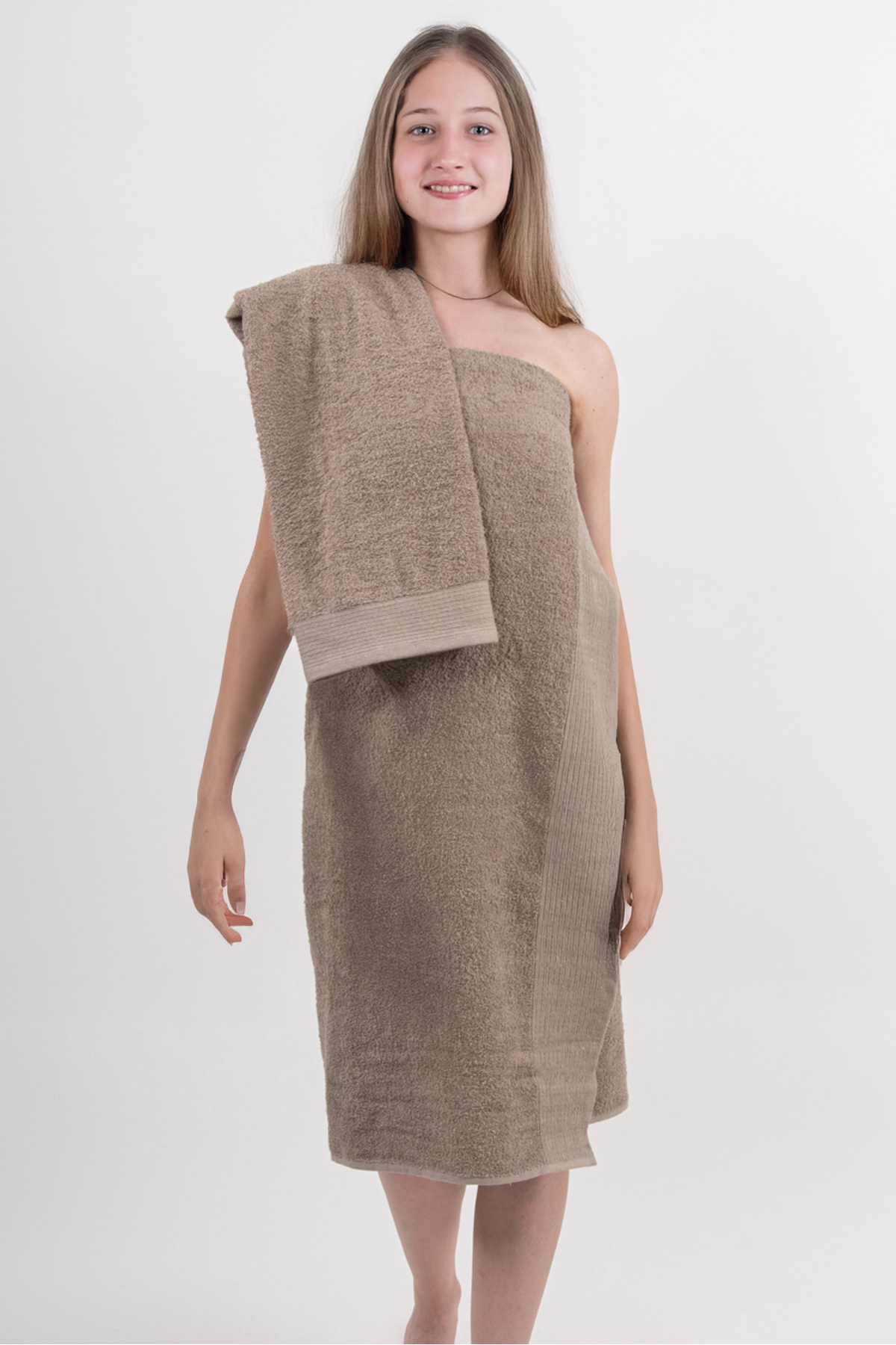 Isessia Σετ πετσετών 2 τεμαχίων από βαμβάκι (70X140 και 50X90) Υψηλής απορροφ...