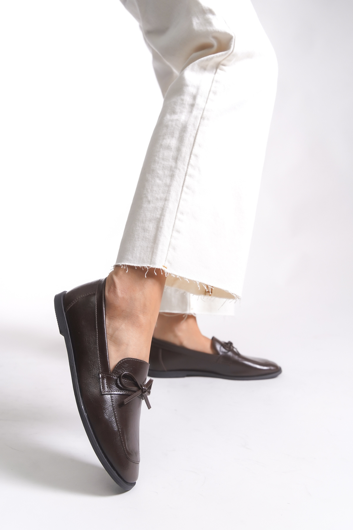 Riccon  Kadın Babet 001295Babet Kahverengi Cilt - Görsel 2