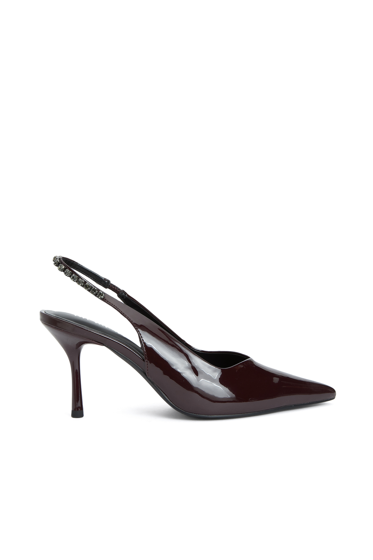 Burgundy Heeled Shoes