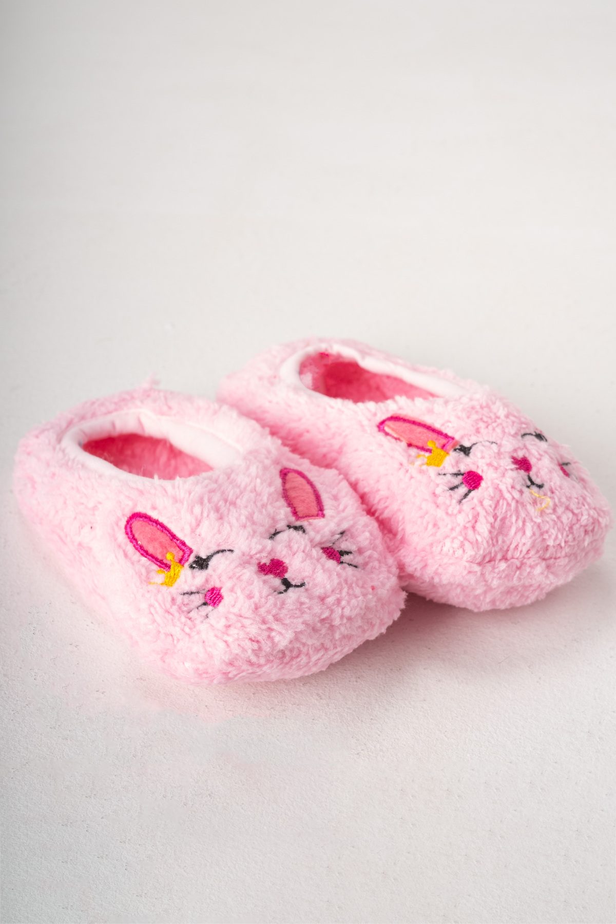 Children's Booties, Wellsoft Plush Home Booties, Fluffy Flat Socks