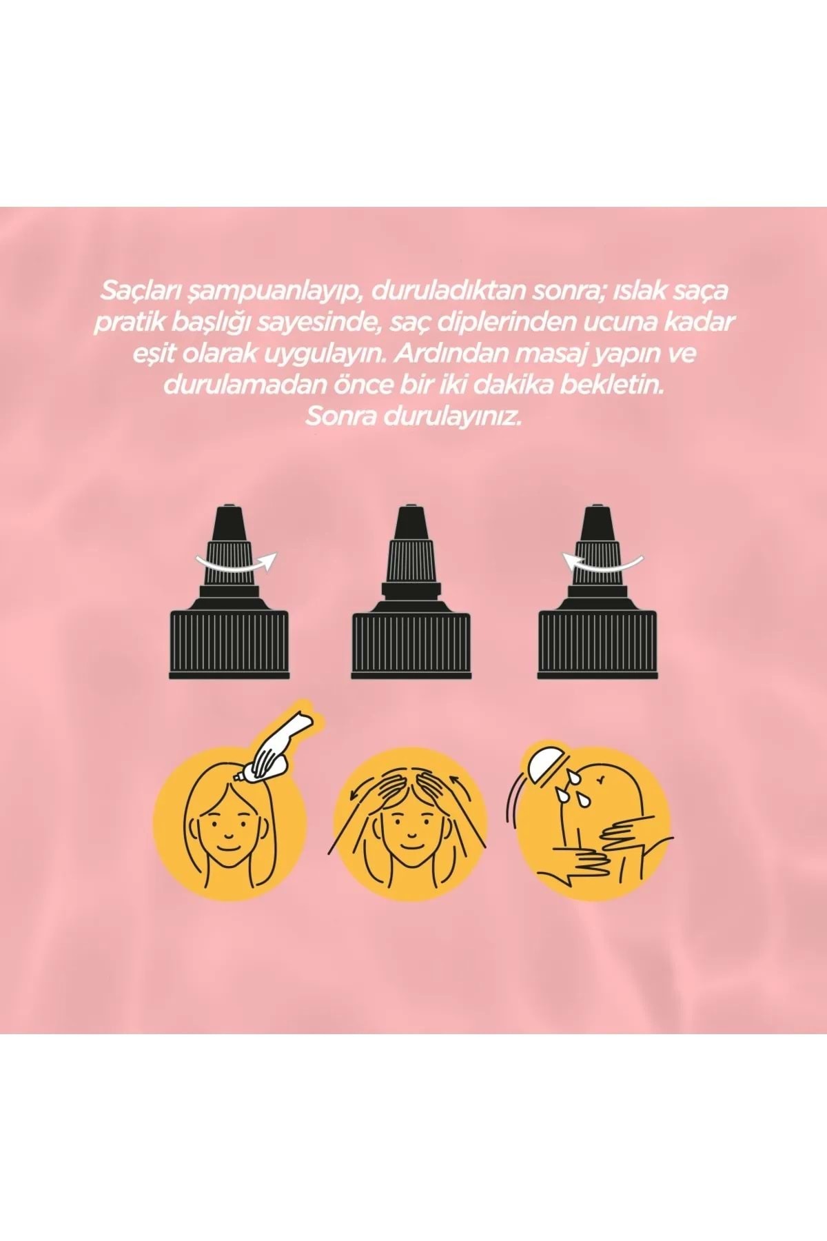 Saç Toniği 500ml Frambuazlı Sirkeli (6 LI SET) — rosie-dvc-003763 — تصویر 5 از 5