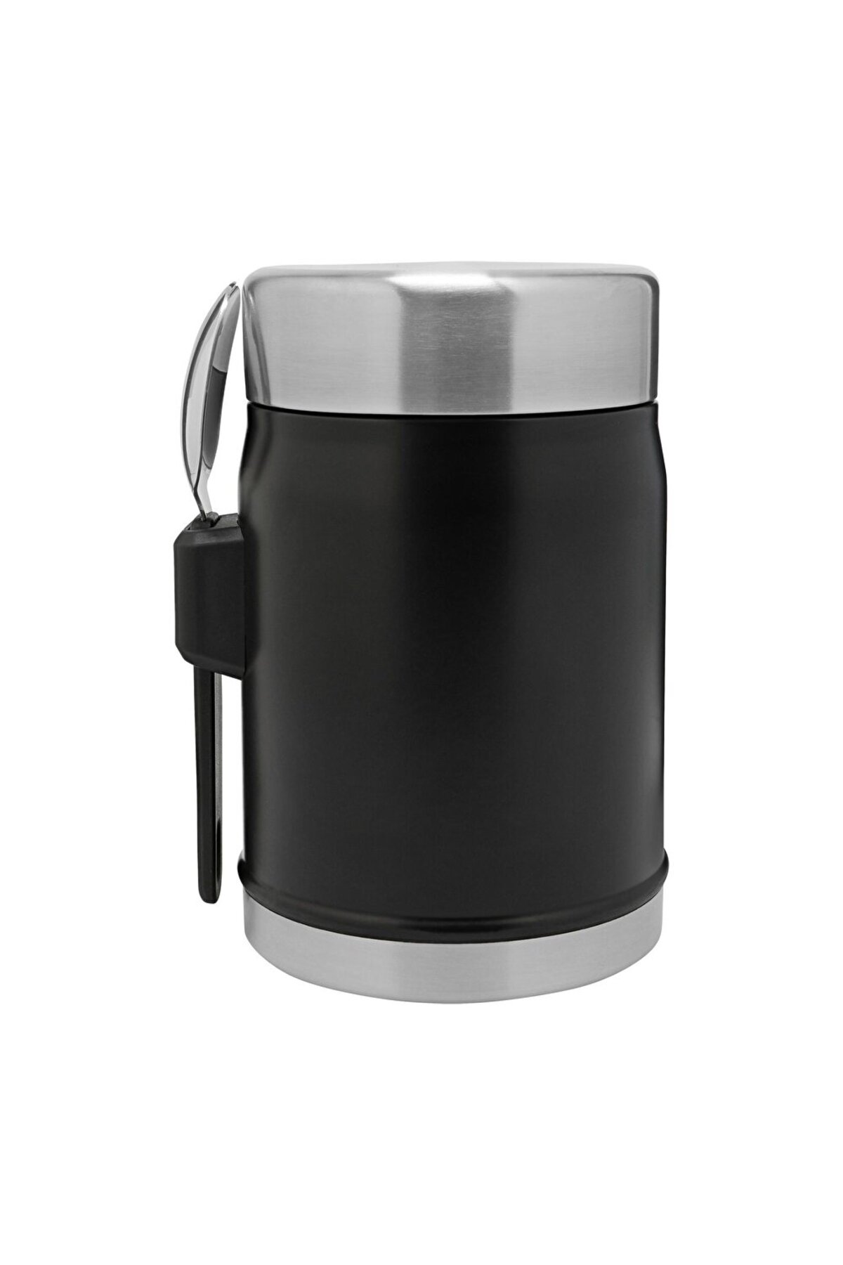 Stanley The Legendary Yemek Termosu + Kaşık 400ml Matte Black Pebble fotoğrafı 2 (önizleme)