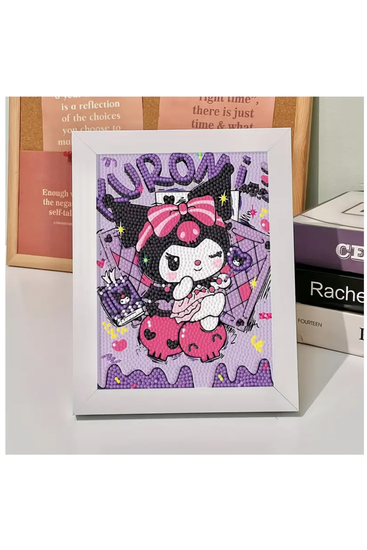 ŞAN ART DESİGN KUROMİ ÇERÇEVESİZ 5D ELMAS MOZAİK PUZZLE BOYAMA