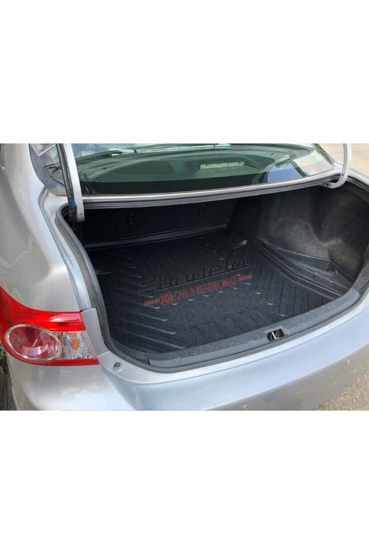 badela Toyota Corolla Sedan 2007-2012 Arası Uyumlu 3D Kauçuk Bagaj Havuzu