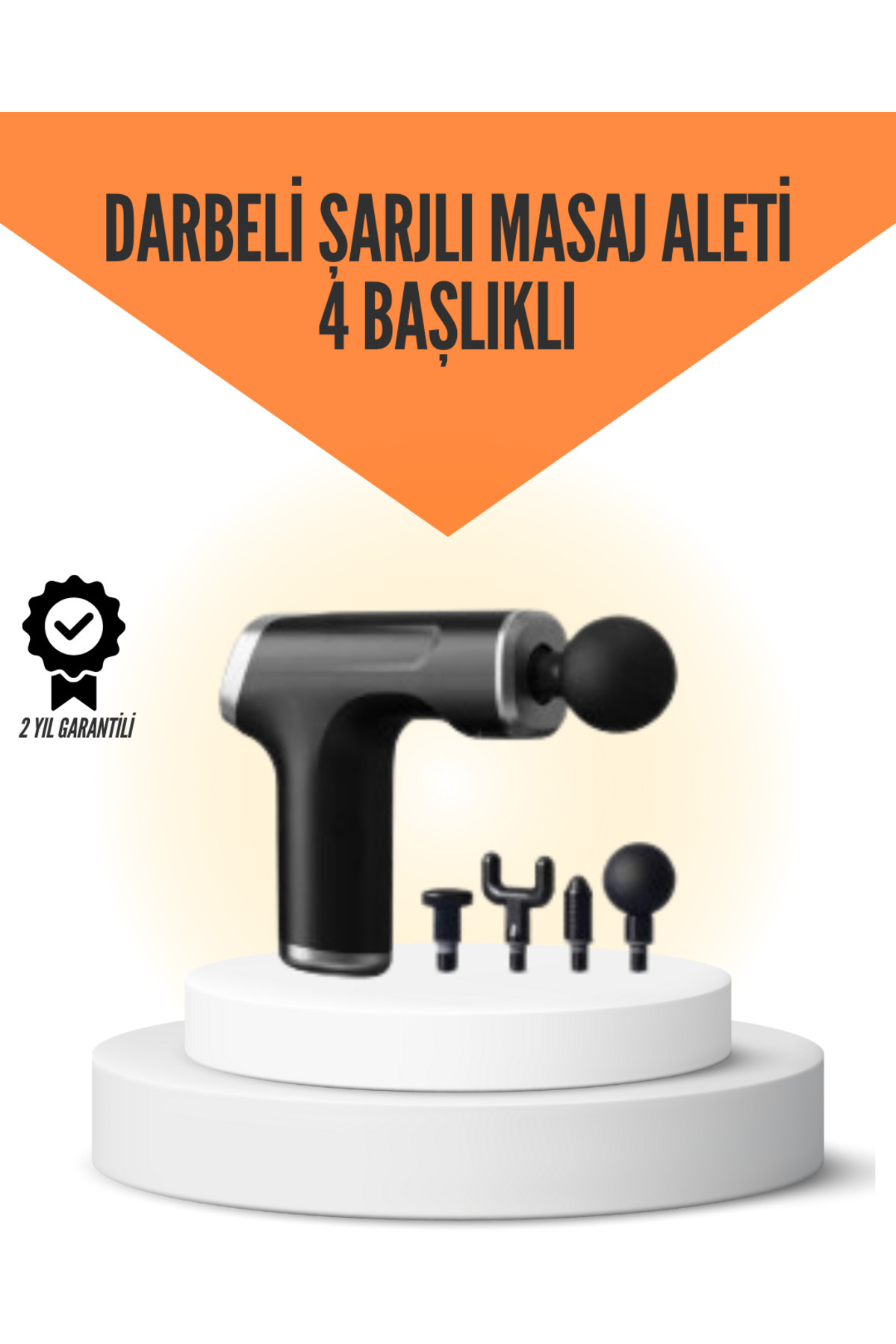 AyrStore Sessiz Çalışan Taşınabilir Kas Masaj Aleti
