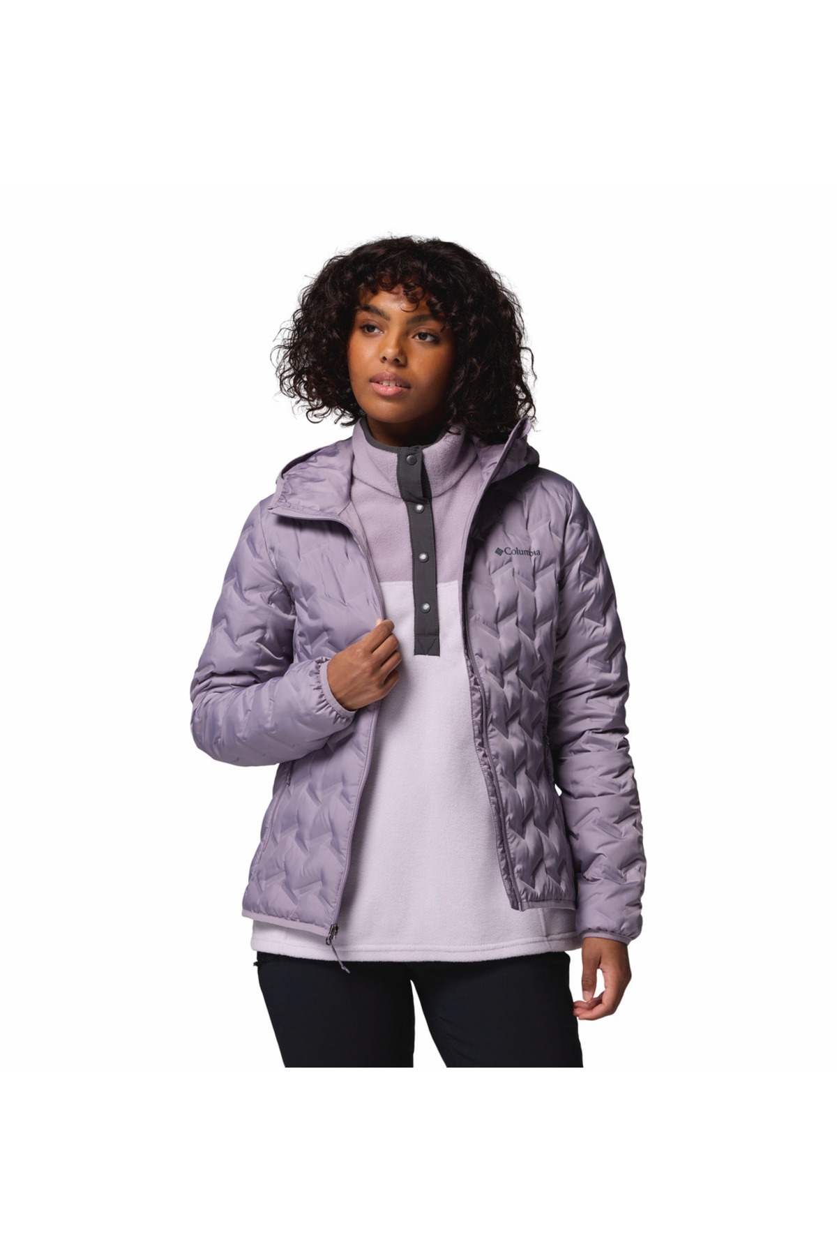 Columbia  WK2769 Delta Ridge II Down Hooded Jacket Kadın Mont - Görsel 4