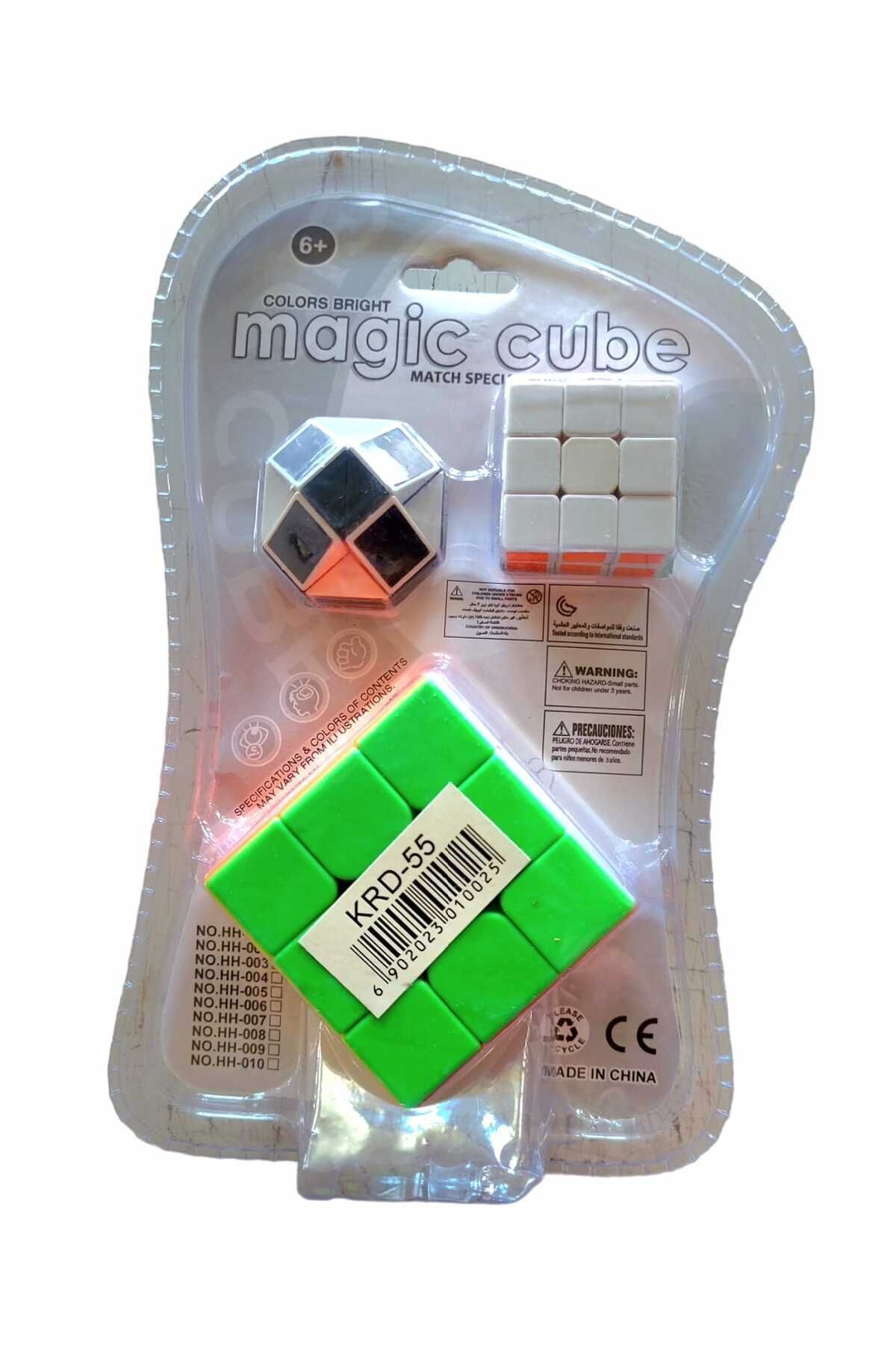 paraply Öğretici Oyuncaklar Şekilden Şekile Giren Sihirli Yılan Zeka Küpü Snake Magic Cube 3 Lü Set Kız Erke fotoğrafı 6 (önizleme)