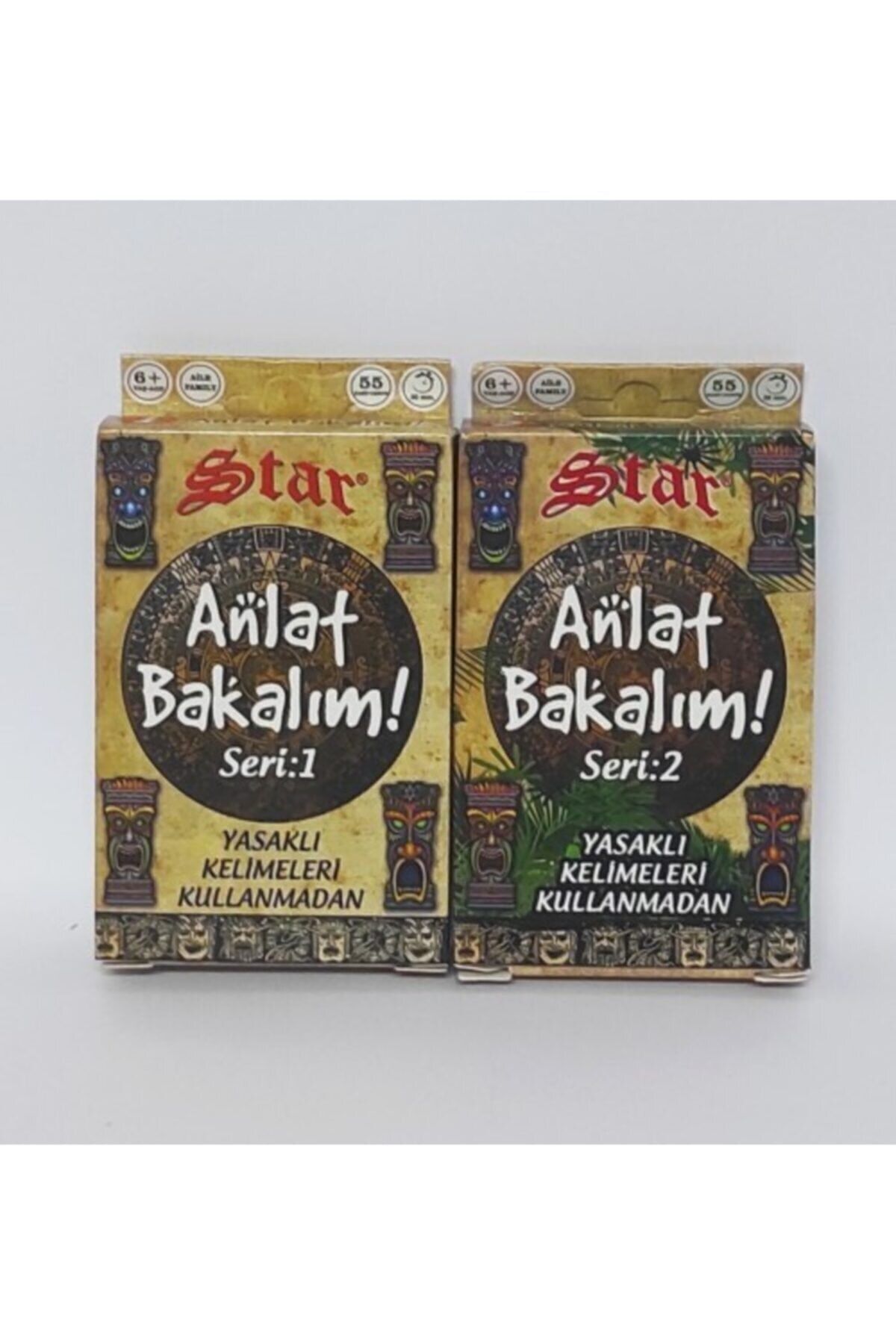 NEWBRENDHOME Eğitici Erkek Çocuk Oyuncak Toplam 110 Kartlı Anlat Bakalım Tabu Kartları Seri 1 Ve Seri 2 - Kız Çoc fotoğrafı 2 (önizleme)