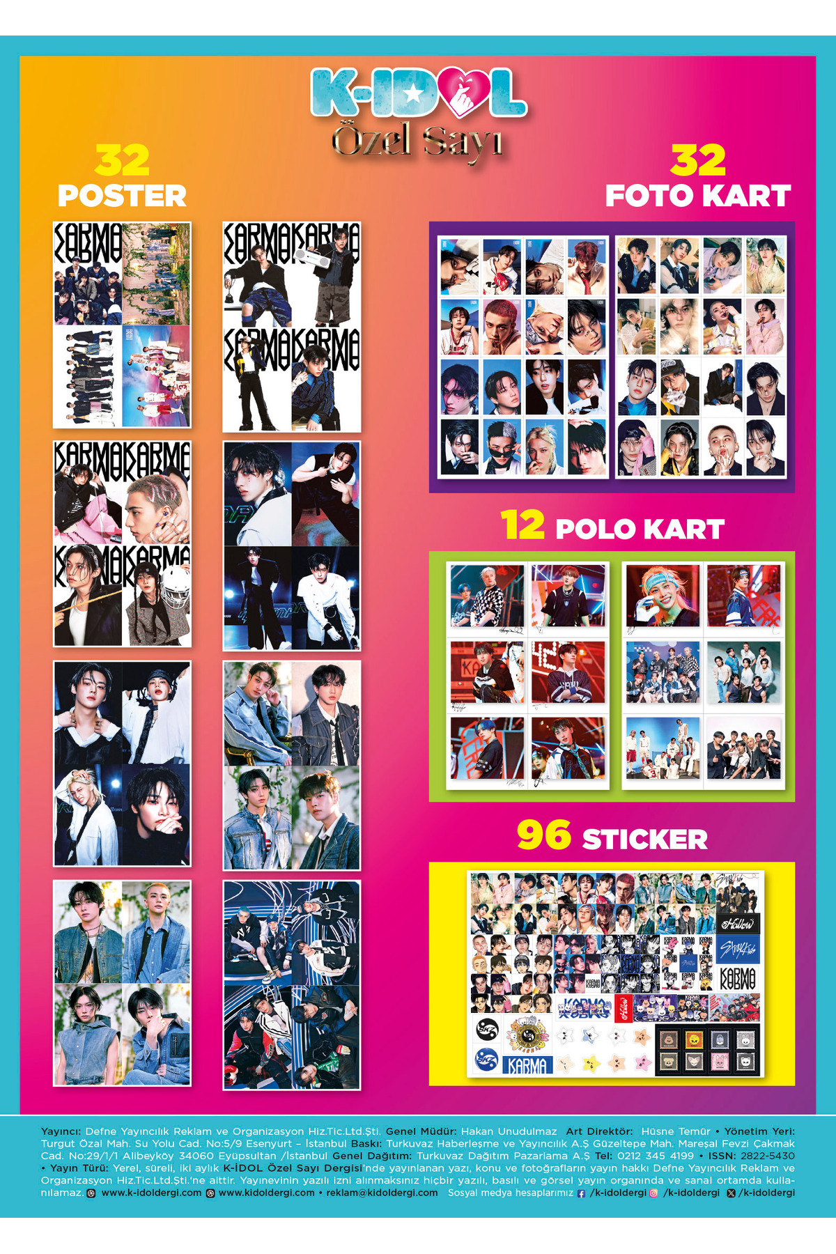 straykids KARMA ポガリ KİDOL Özel Sayi - STRAYKIDS KARMA 2025 - Fiyatı, Yorumları