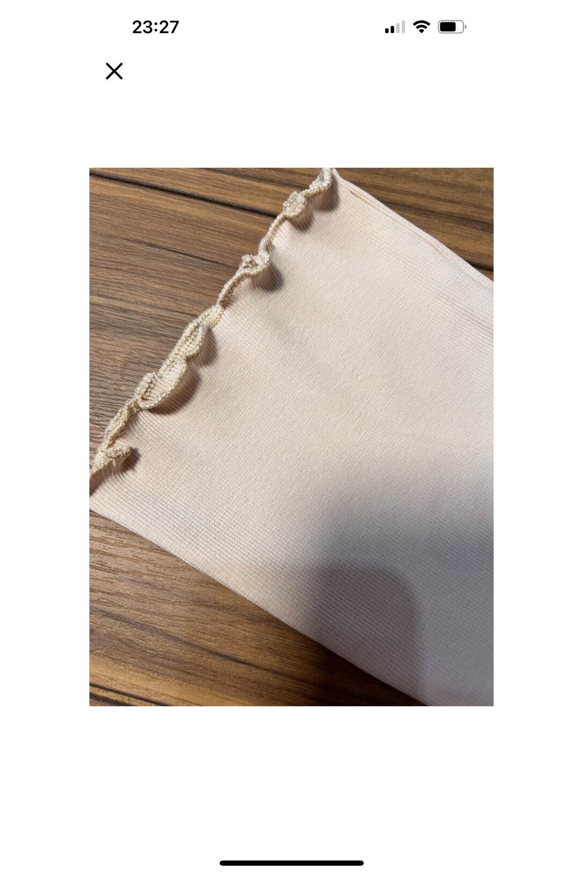 Babyelisco Kız çocuk pamuklu kaşkorse ispanyol paça tayt bej rengi 1-12 yaş fotoğrafı 2 (önizleme)