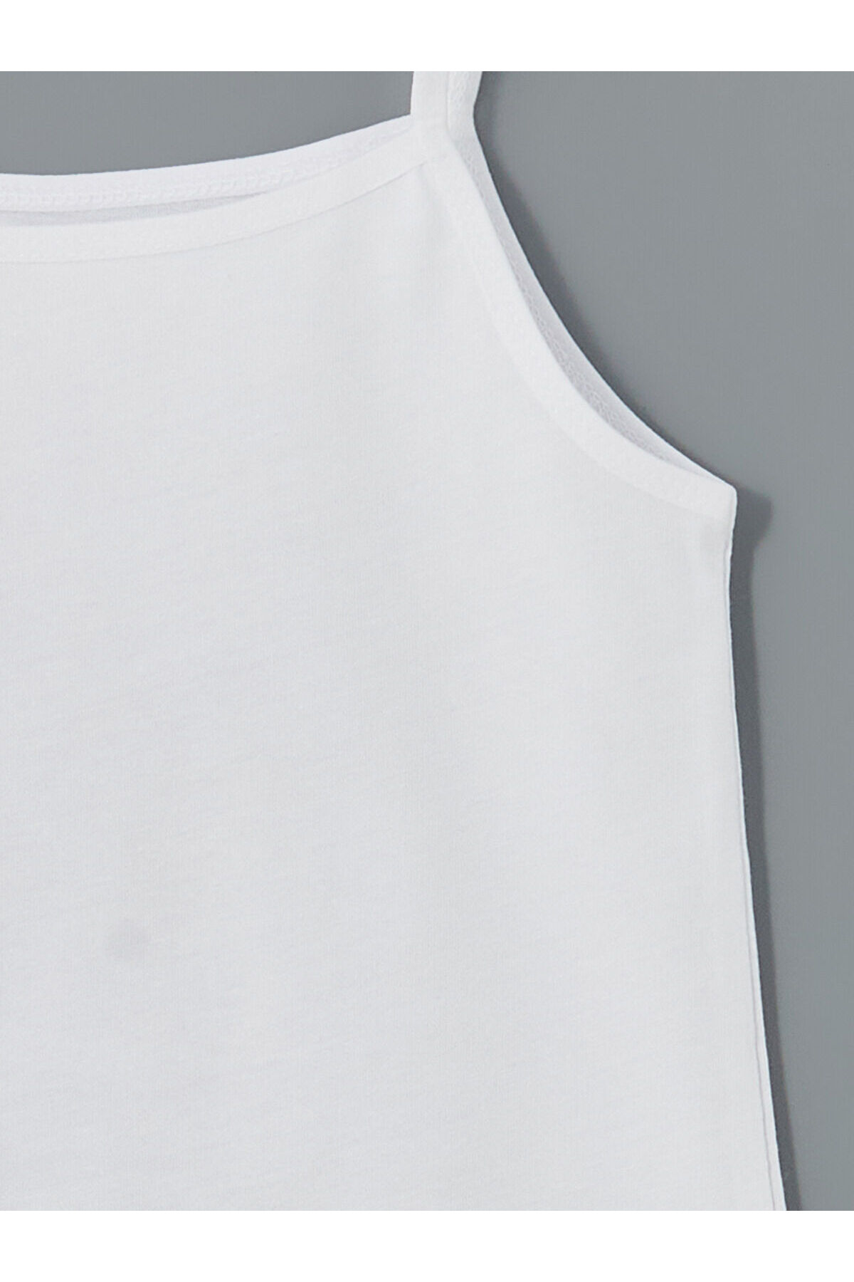 LC Waikiki Seray Yeni Sezon Kare Yaka Askılı Kız Bebek Atlet 2'li fotoğrafı 4 (önizleme)