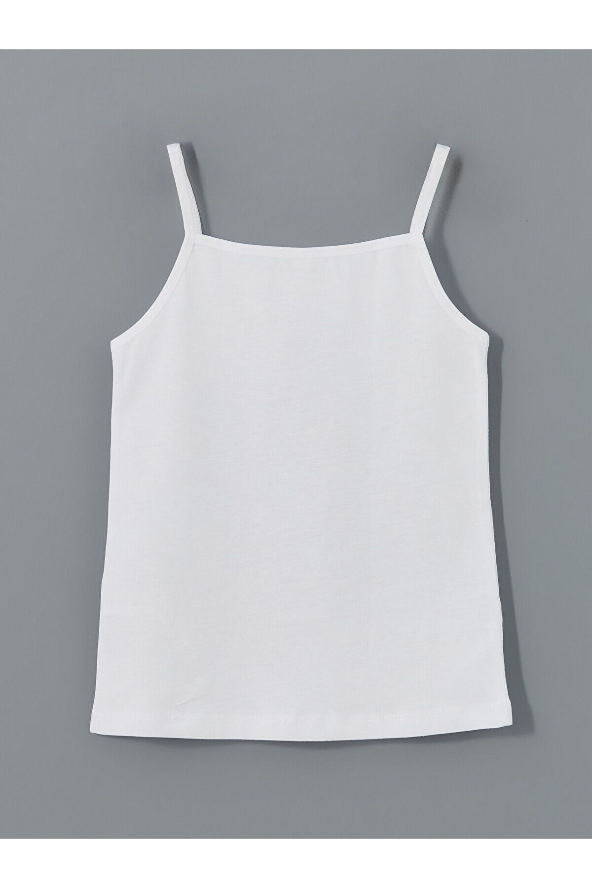 LC Waikiki Seray Yeni Sezon Kare Yaka Askılı Kız Bebek Atlet 2'li fotoğrafı 6 (önizleme)