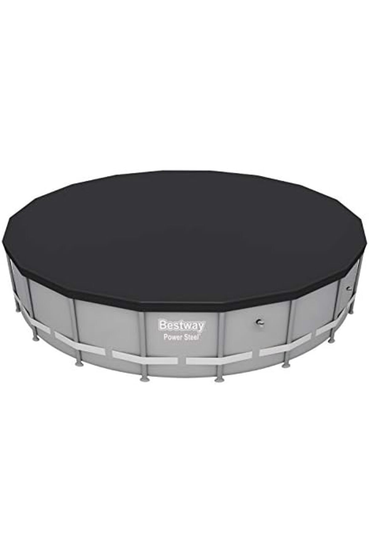 STOREMAX 5,49m PVC havuz örtüsü 549 cm çapındaki yuvarlak yer üstü havuzlar için 555 cm çap 1185222